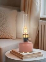 Abbott LED Lantern * Rechargeable  * 10.5"H * Terracotta