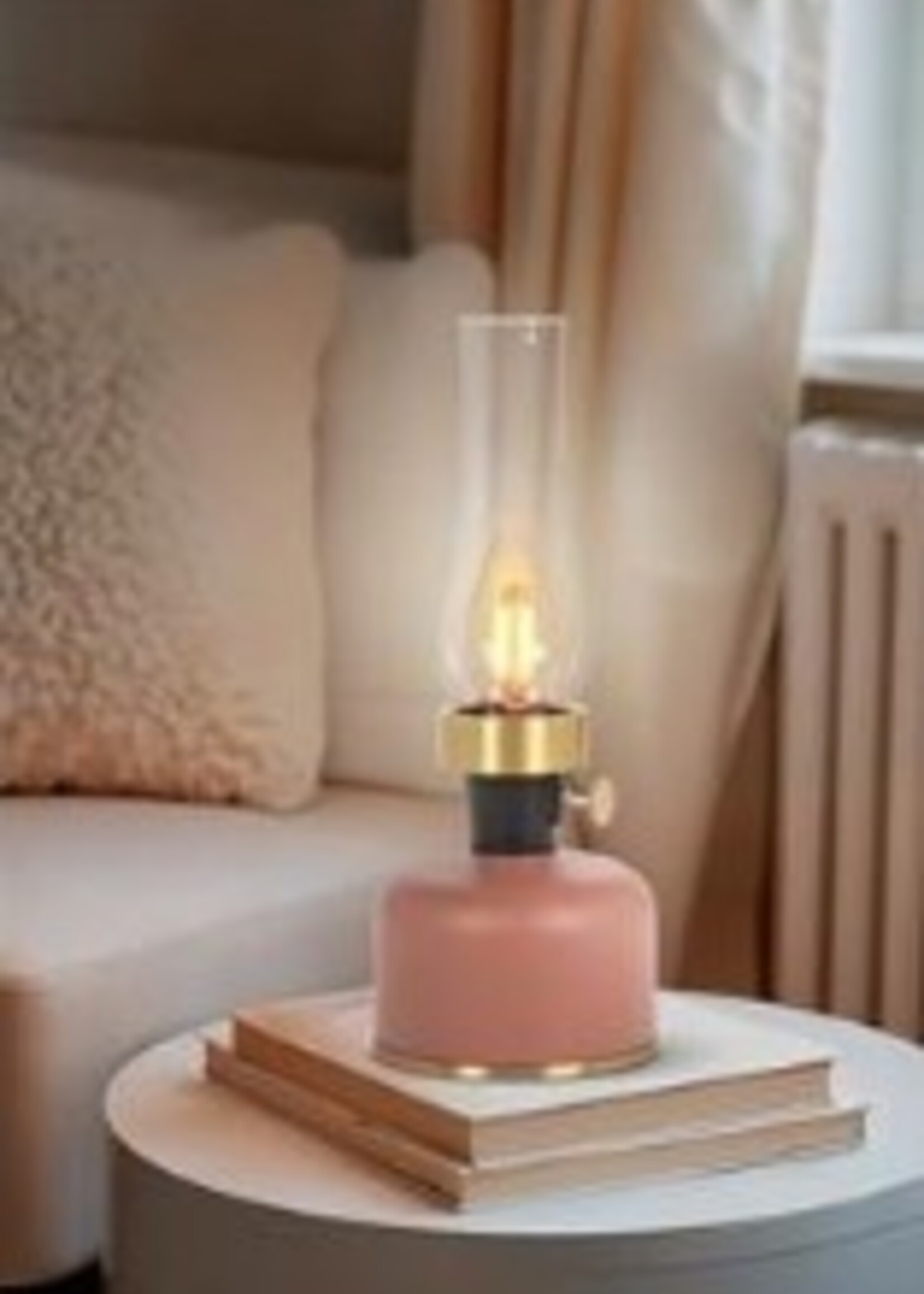 Abbott LED Lantern * Rechargeable  * 10.5"H * Terracotta