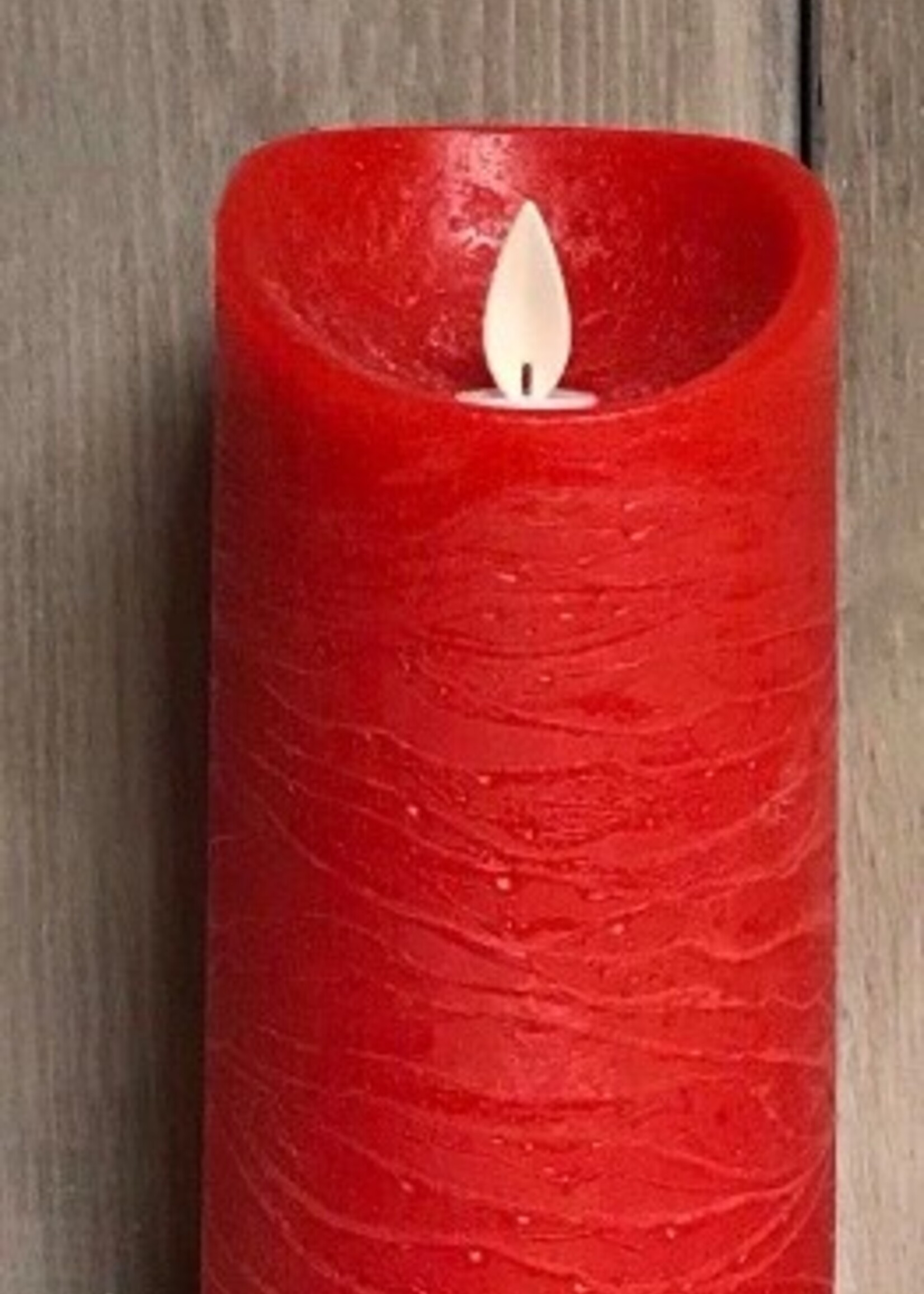 Tri W Imports Flameless Candles * Tri W 1557 * Wax * 3" x 7"