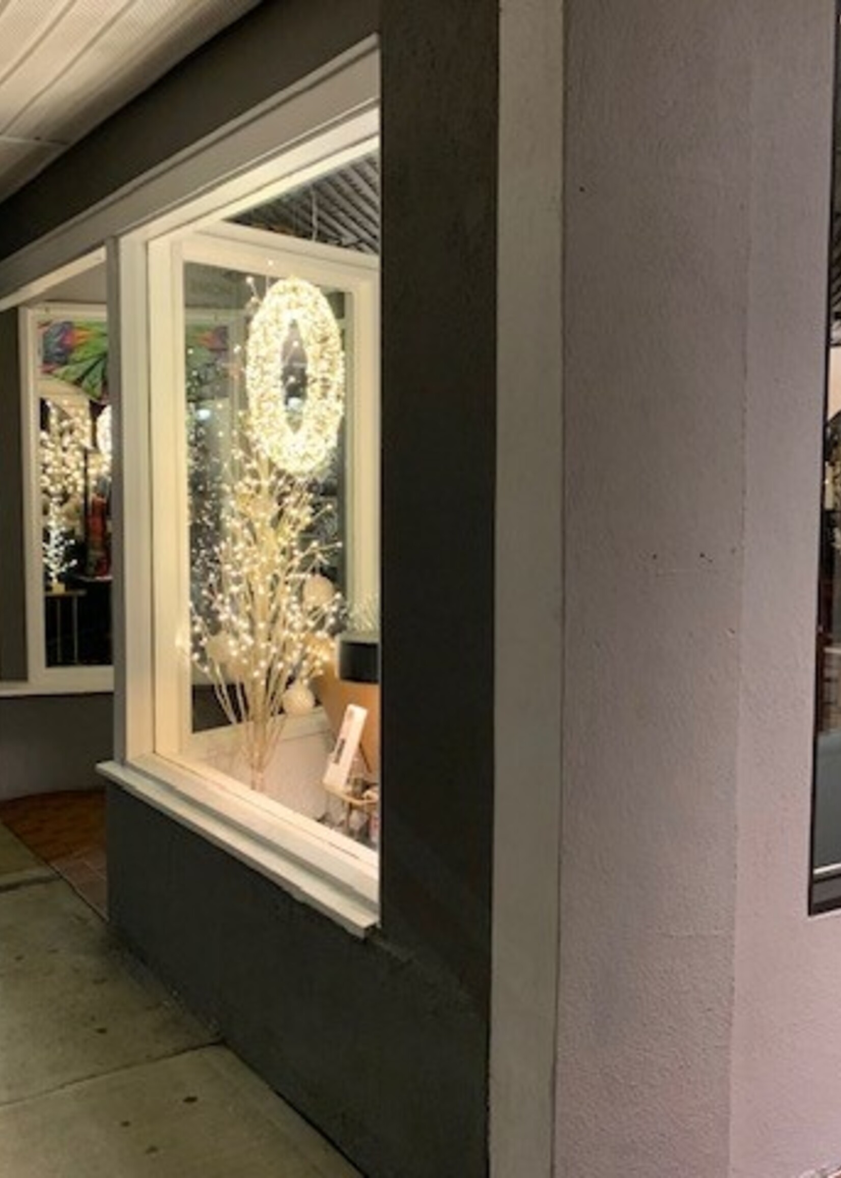 Bowring Glitter Christmas Tree * Champagne * 83" H