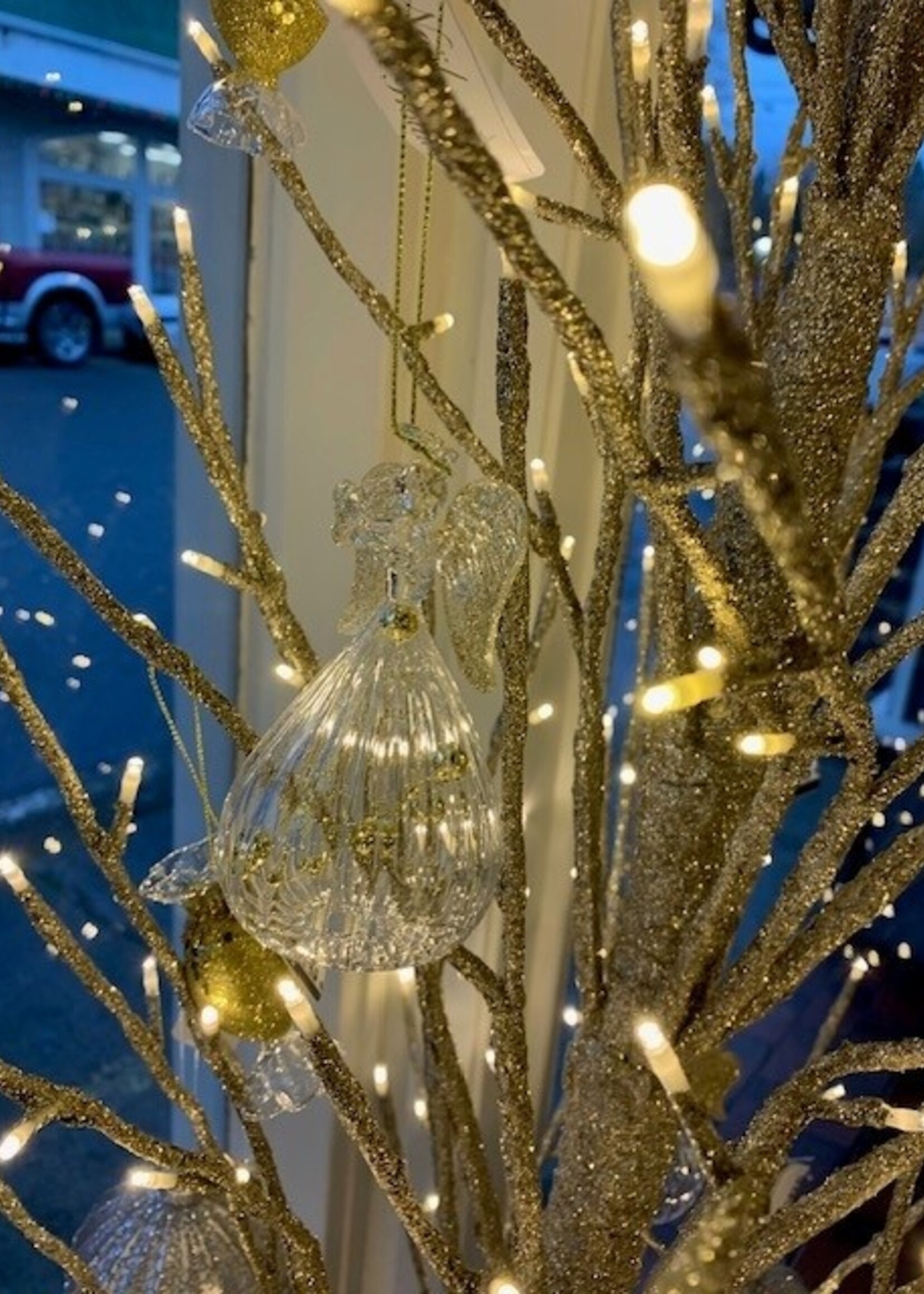 ADV Pine Christmas Angel Ornament