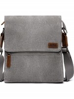 Da Van Canvas Shoulder Bag * SB 337 * Grey