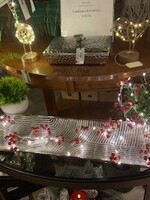 Bowring Kai Tray * Nickel Finish * 23" x 5"