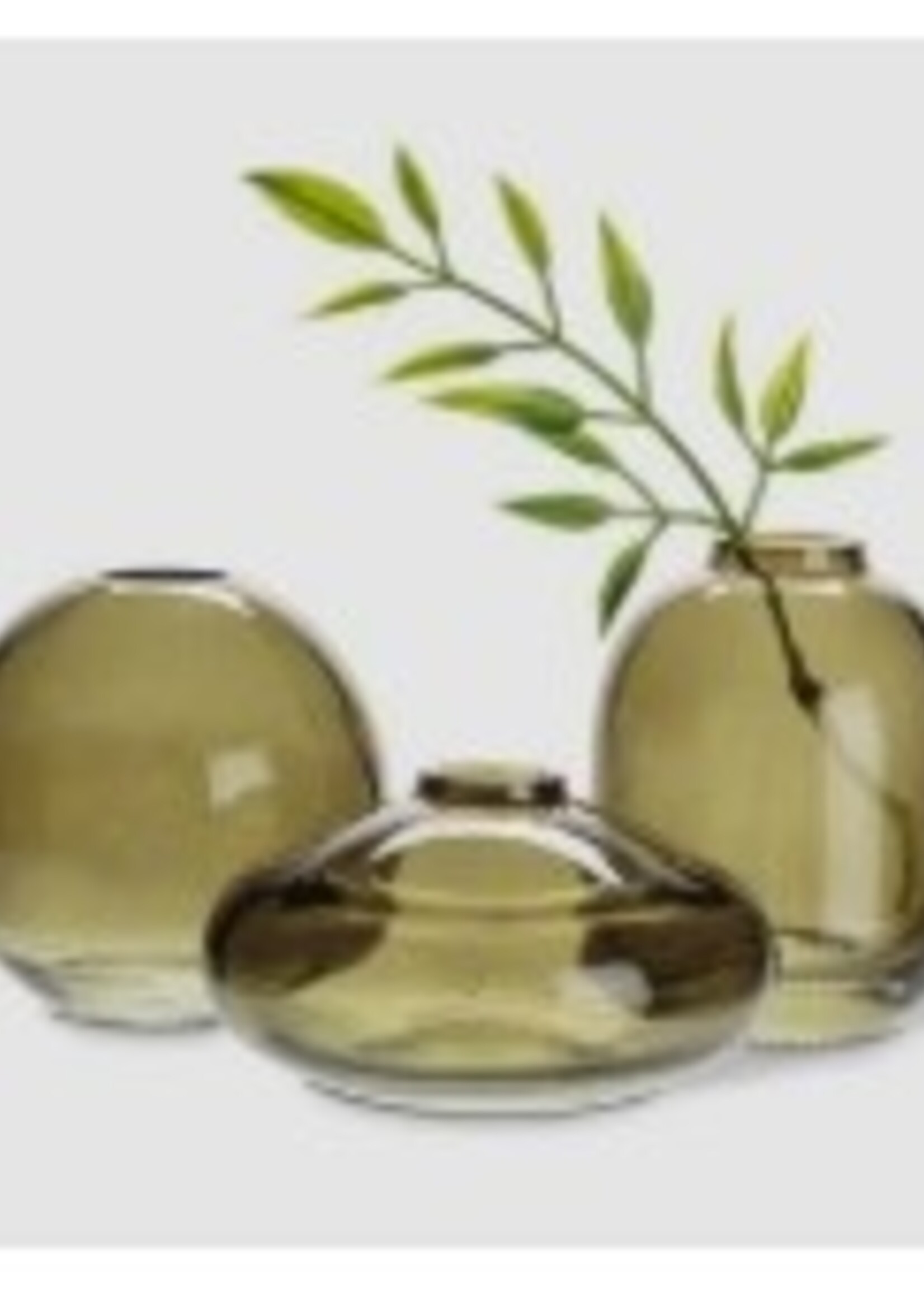 Abbott Bud Vase * 3" Moss Green