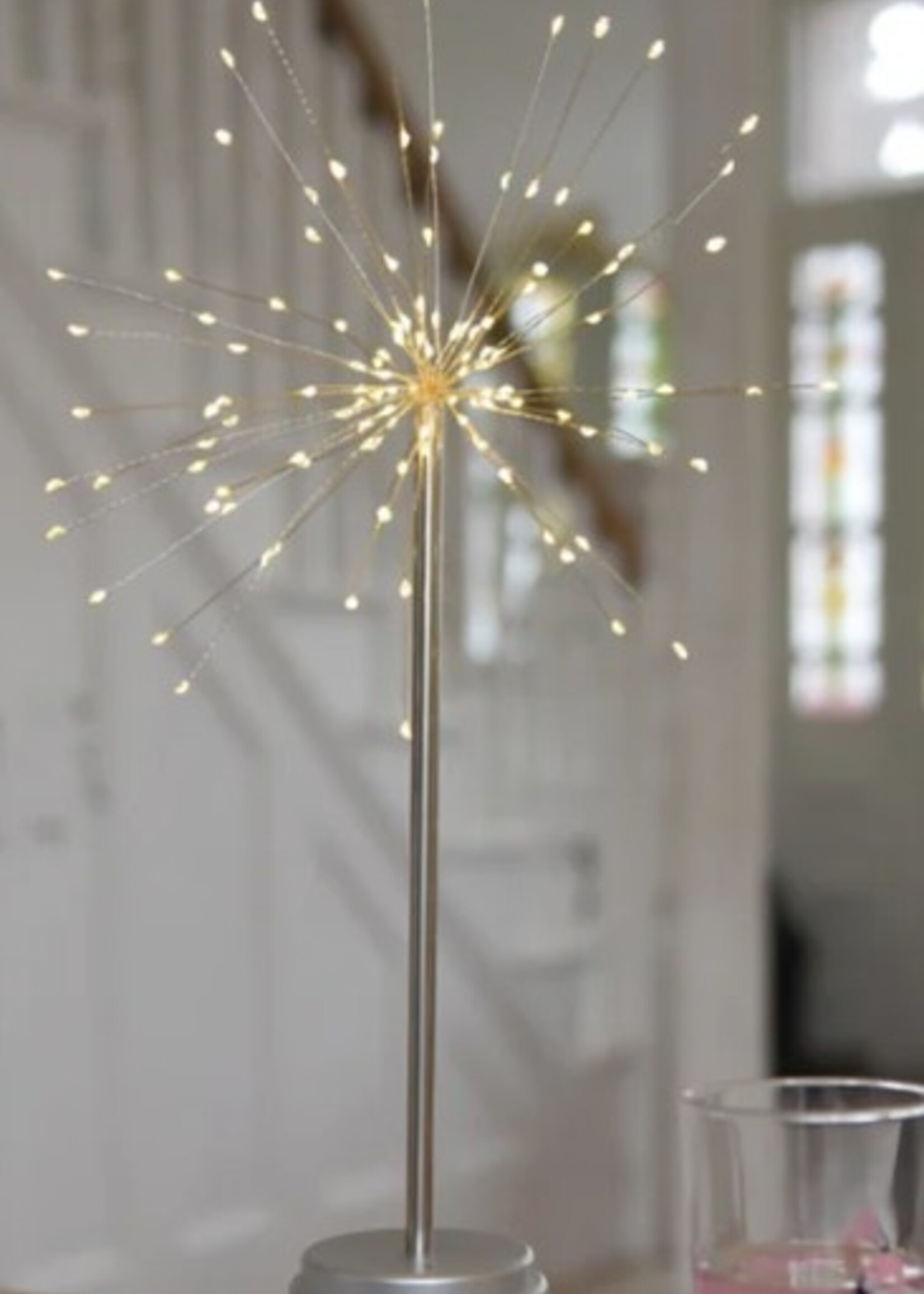 Lumina of London Mini Table Starburst Light * Silver