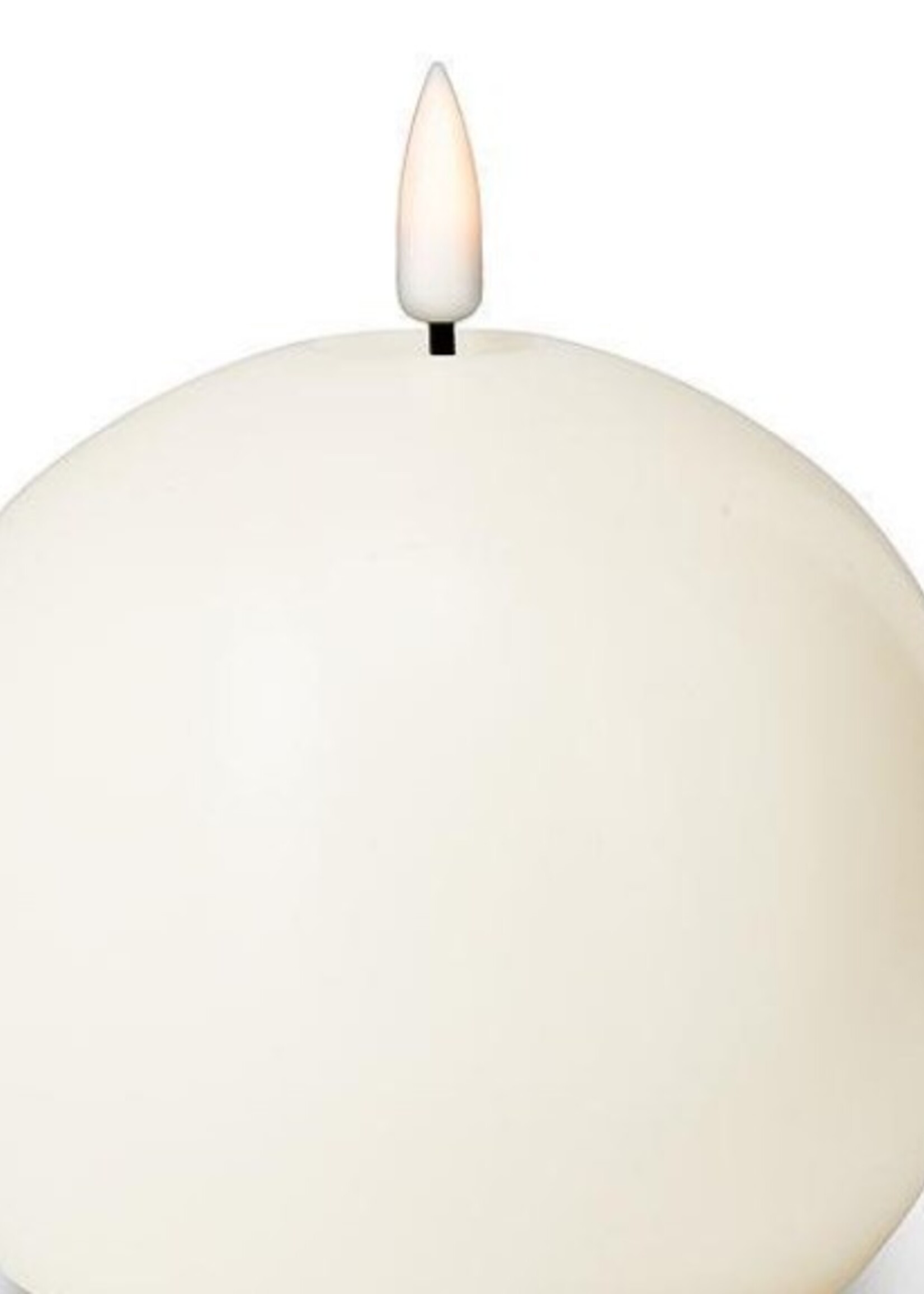 Abbott Flameless Candle * Luxlite * White * 4"D Ball