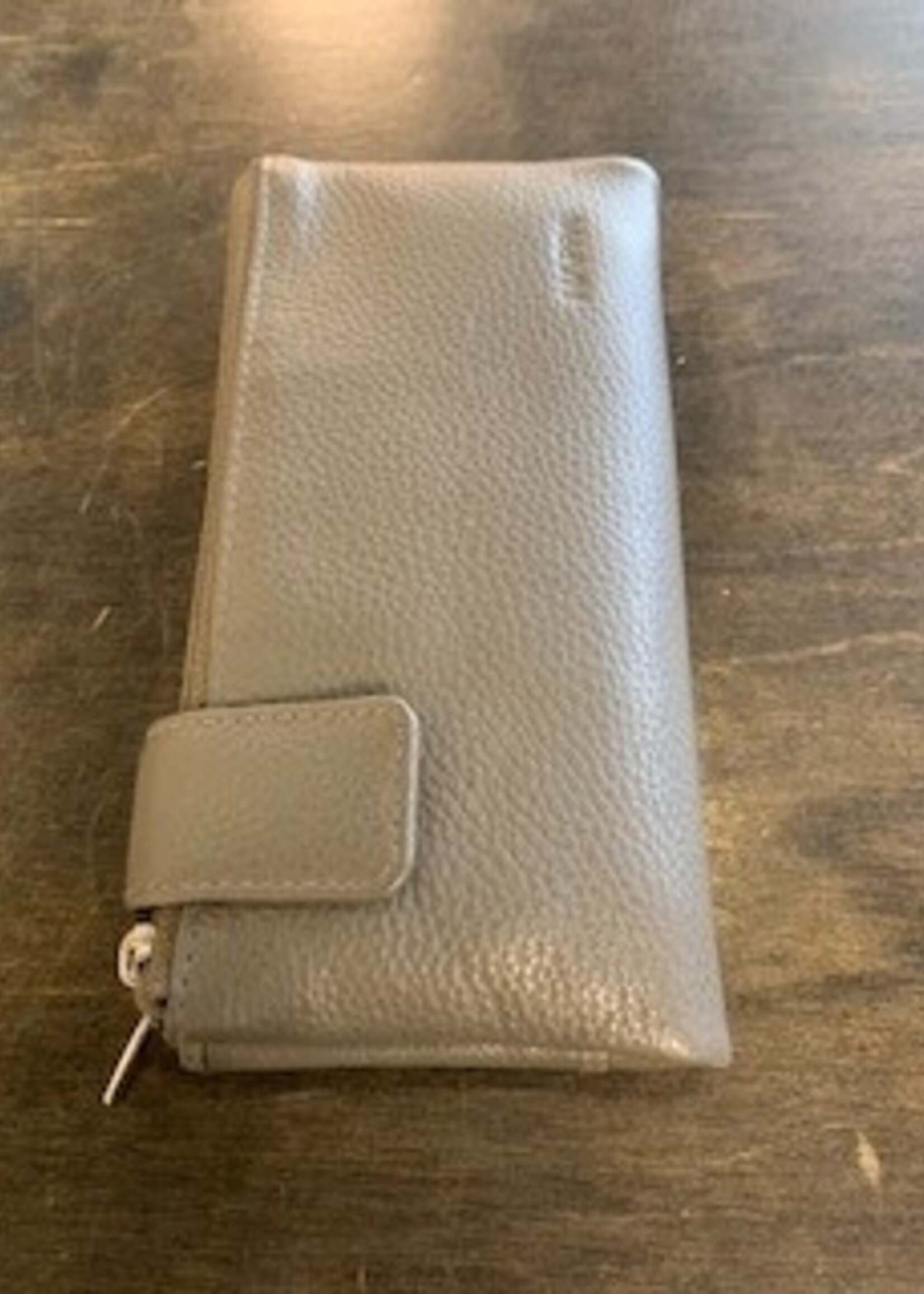 Nappa Charlotte Leather Wallet * Olive