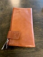 Nappa Evelyn Leather Wallet * Brandy