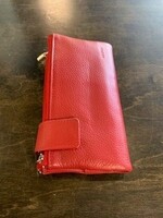 Nappa Evelyn Leather Wallet * Hermes Red