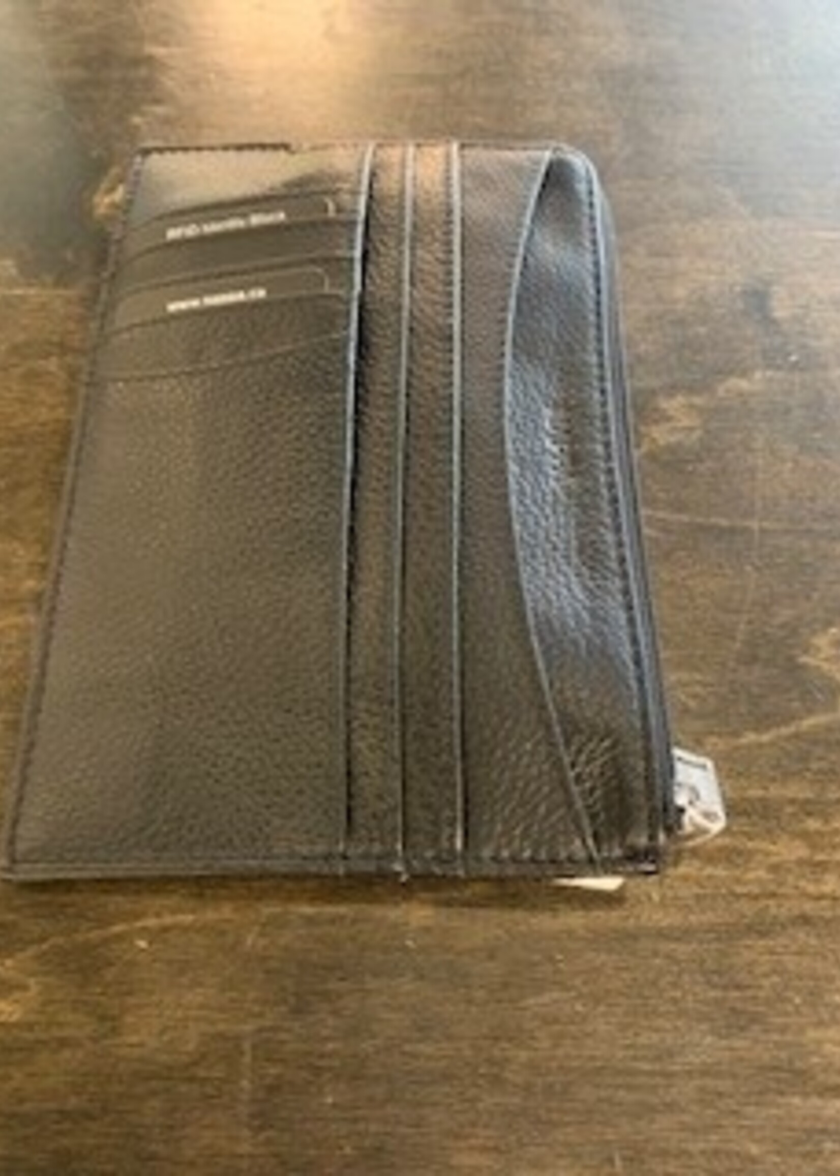 Nappa Vera Leather Card Storage Pocket * Black