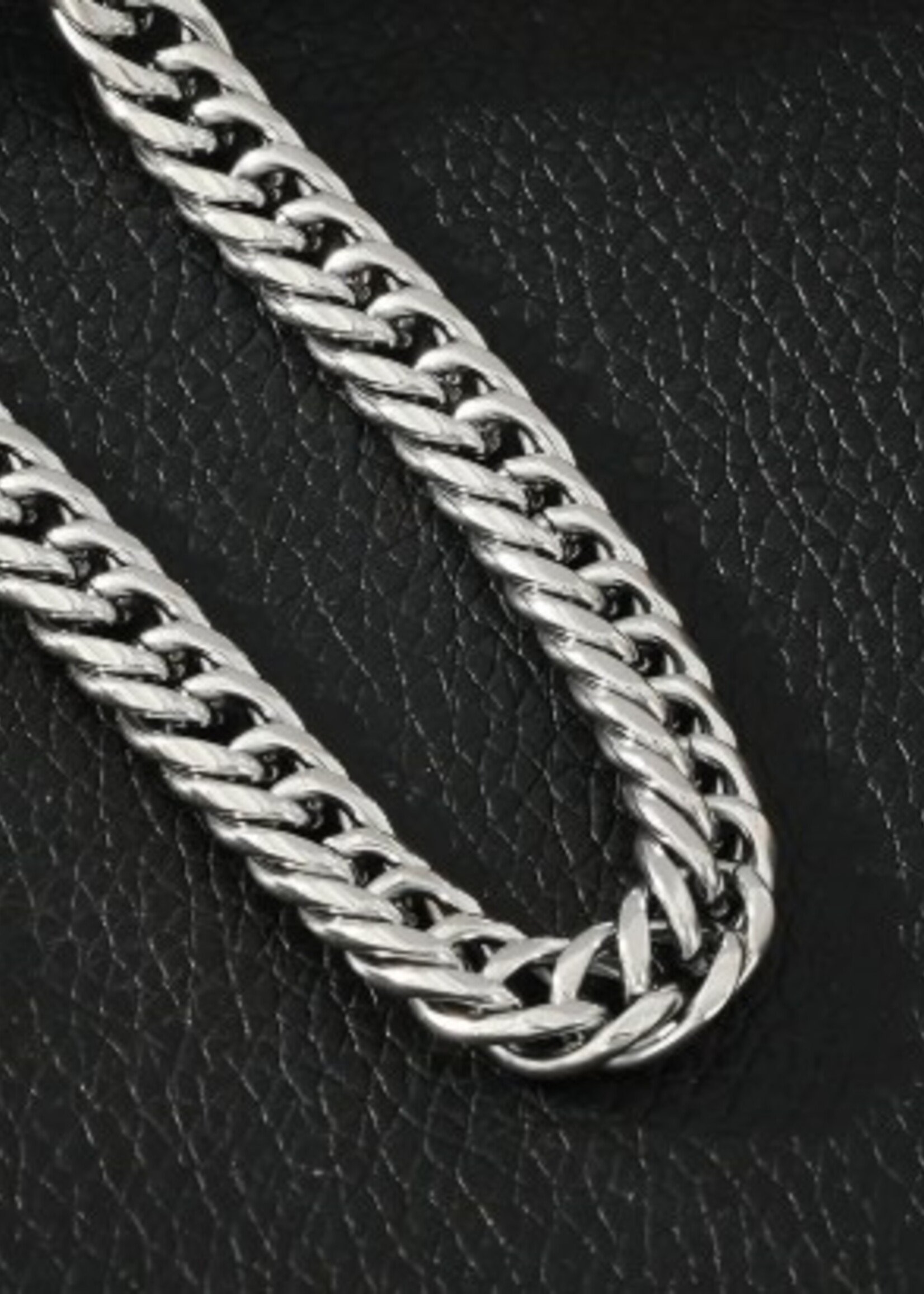 Hackney Nine/Dye Cast Abrafo 24" Chain * White Gold