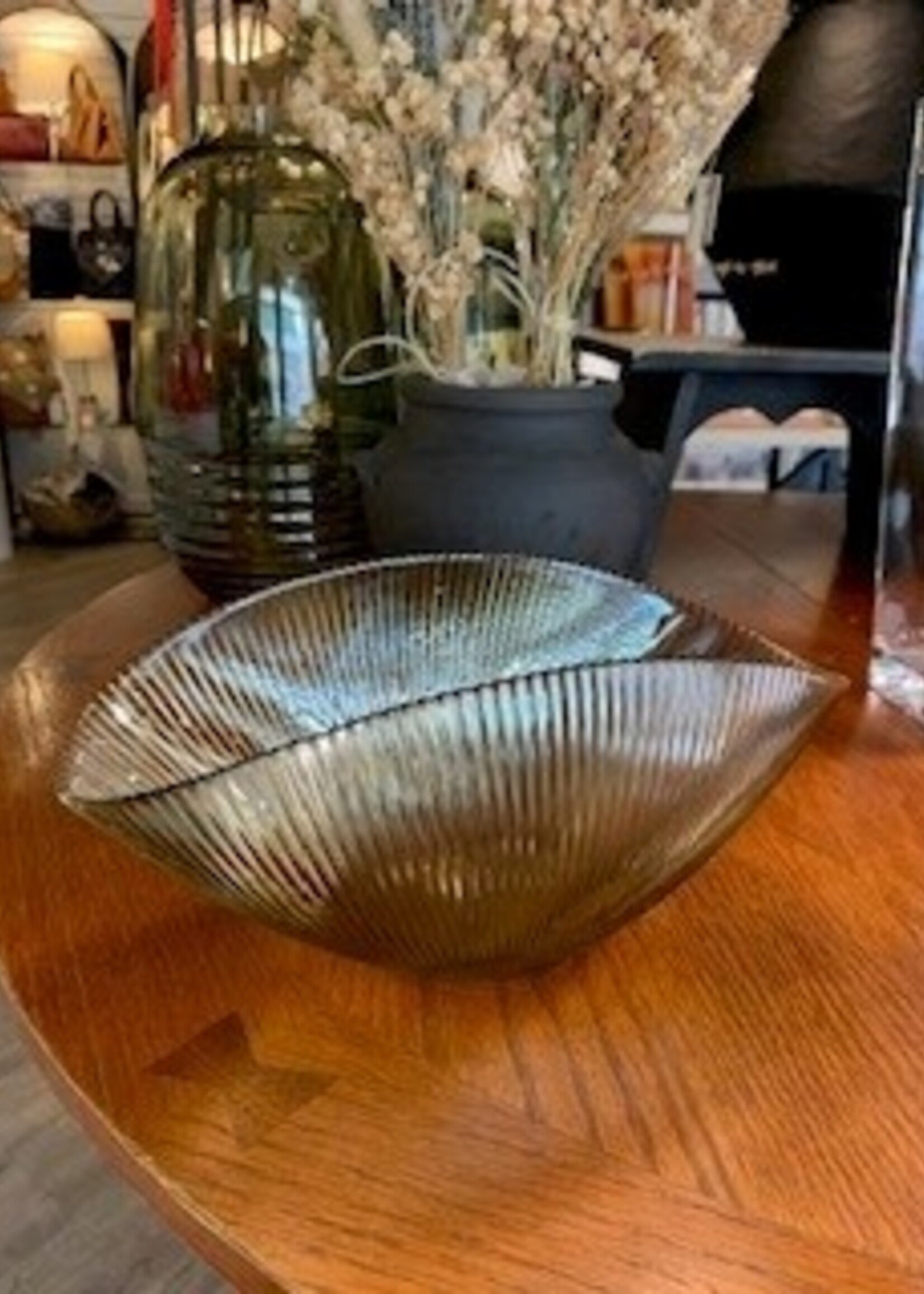 Bowring Radiance Glass Bowl * 5.5" x 11" x 5"