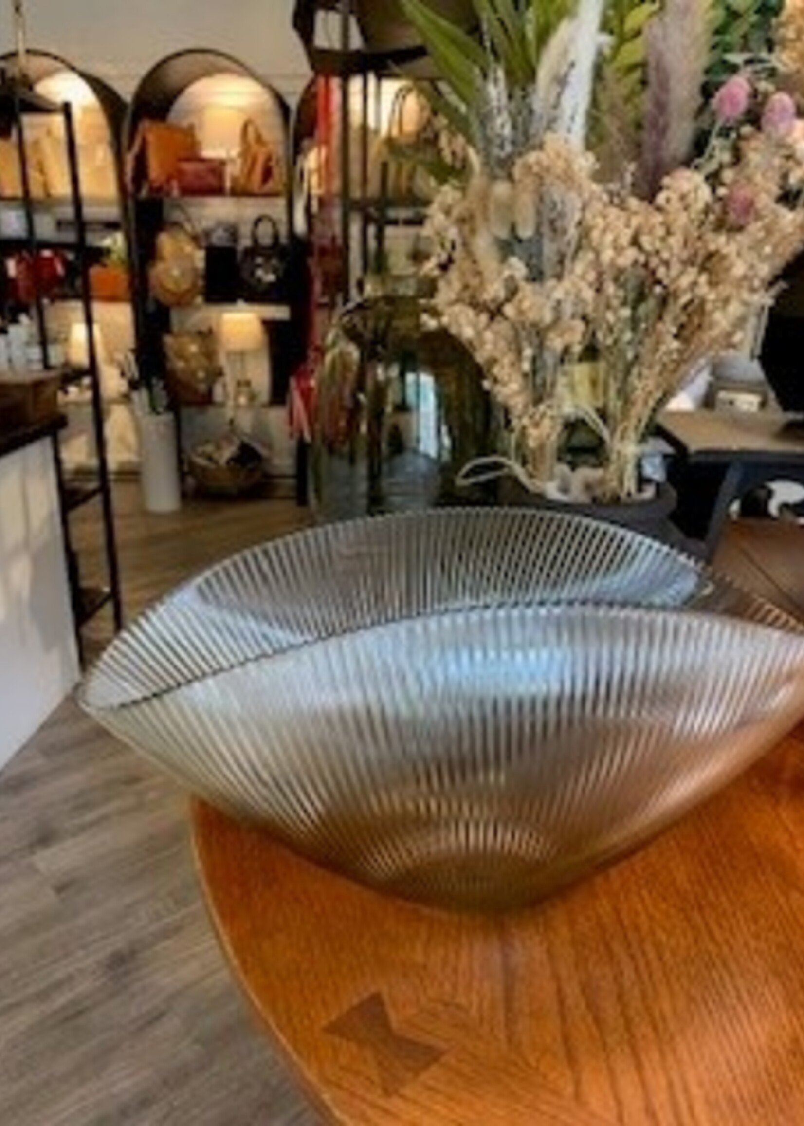 Bowring Raduance Oval Glass Bowl * 5" x 11" x 5"