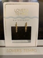 LOVERS TEMPO Josie Twist Ear Rings * Gold
