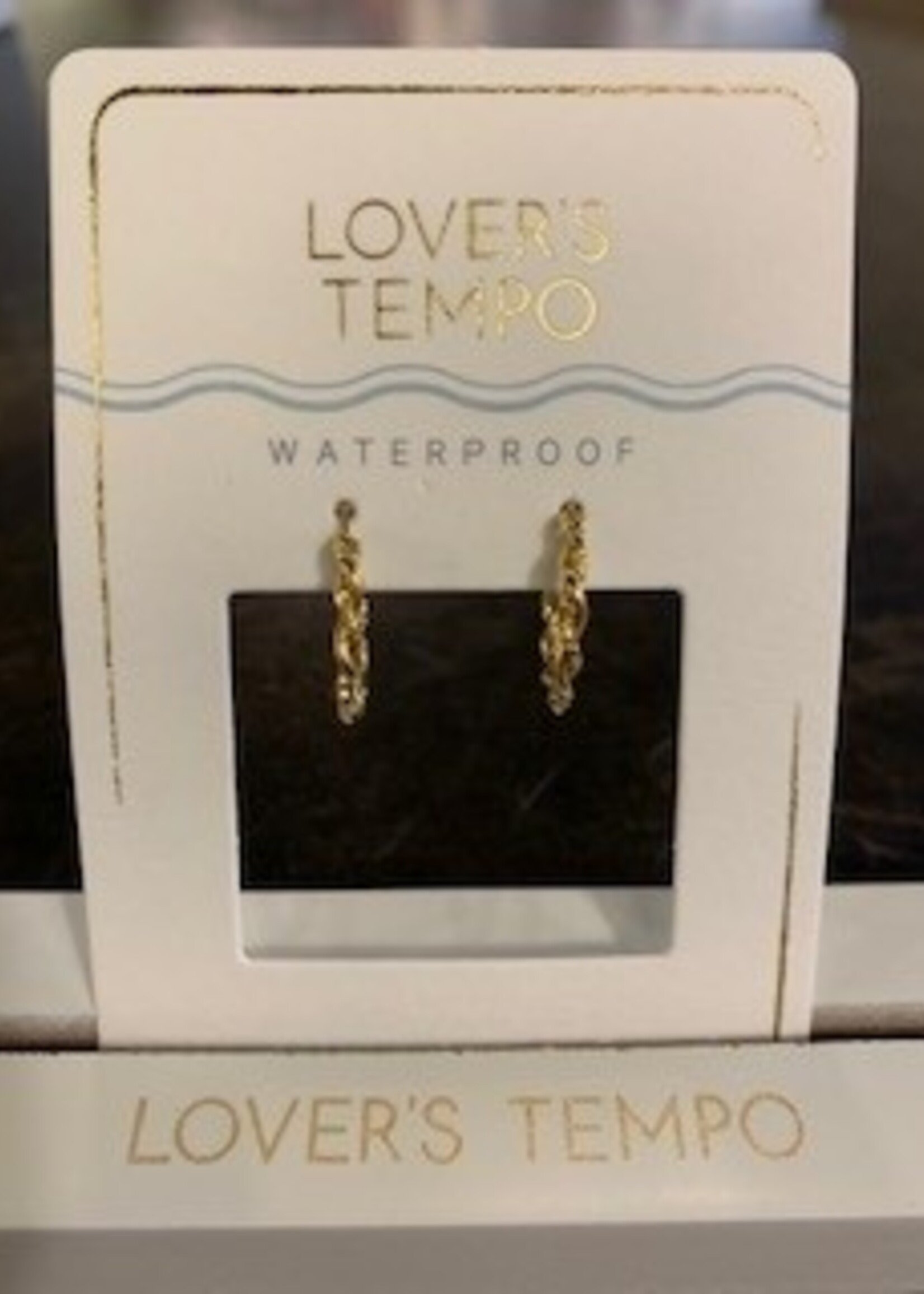 LOVERS TEMPO Josie Twist Ear Rings * Gold