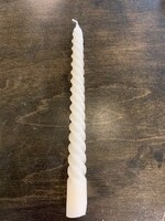 Abbott Twirl Decorative Tapers * 9.5" * S/2 * Ivory