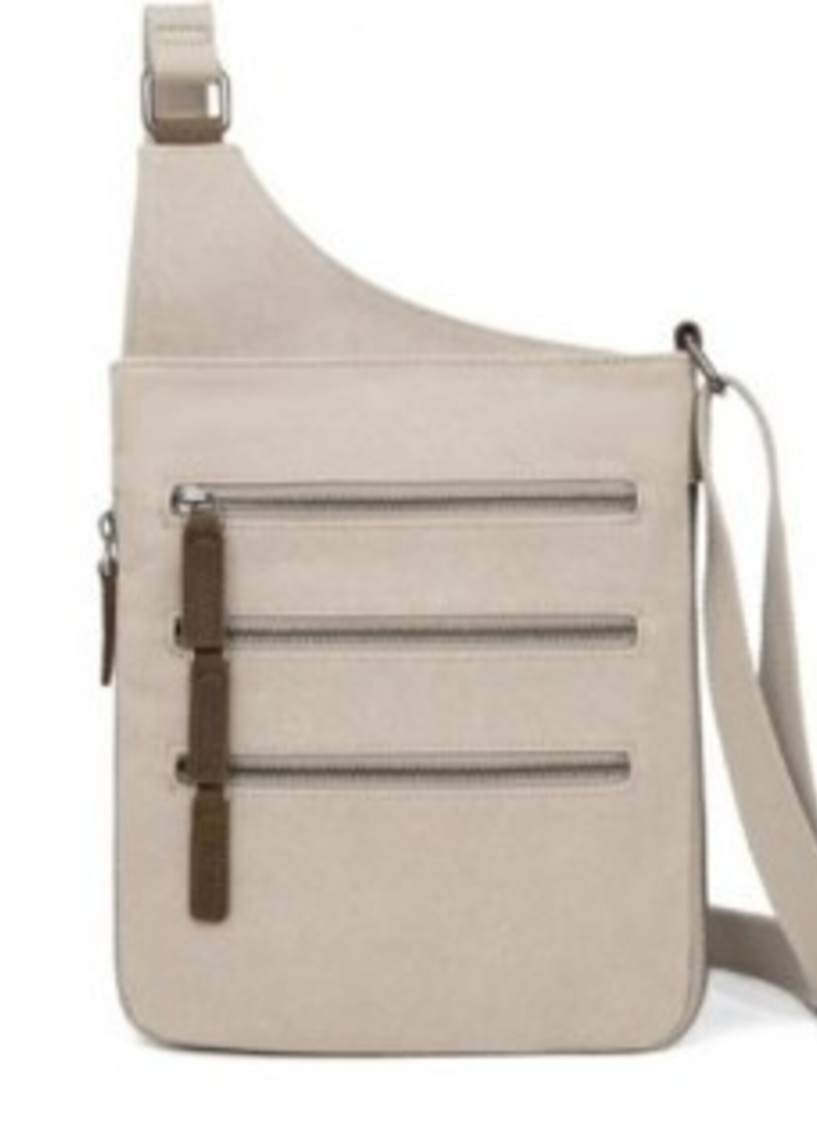 Da Van Canvas Crossbody Shoulder Bag * Davan SSB 550 * Cream