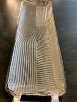 Bowring Kai Tray * Nickel Finish * 23" x 5"