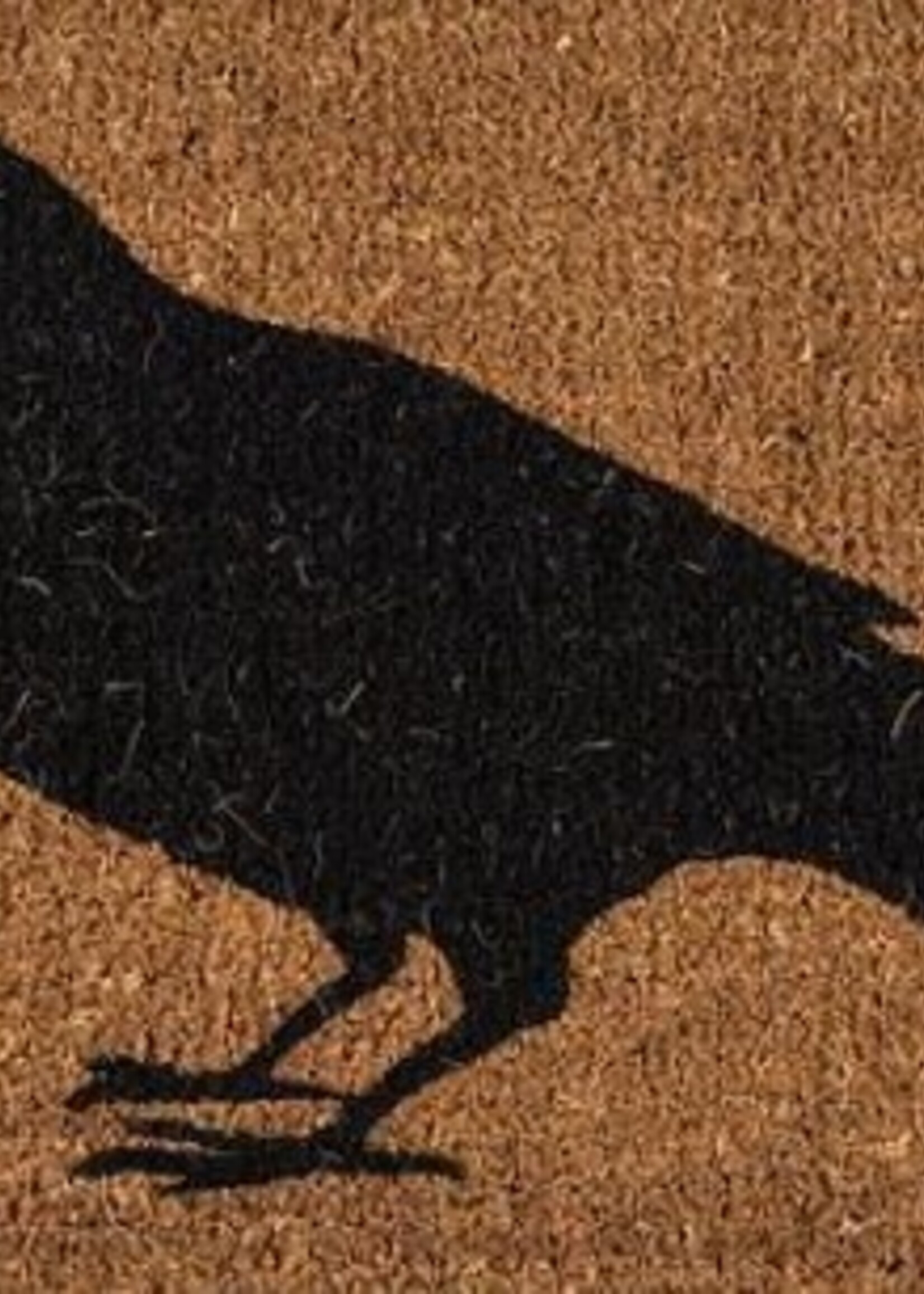 Abbott Standing Crow Coir Doormat * 18" x 30"
