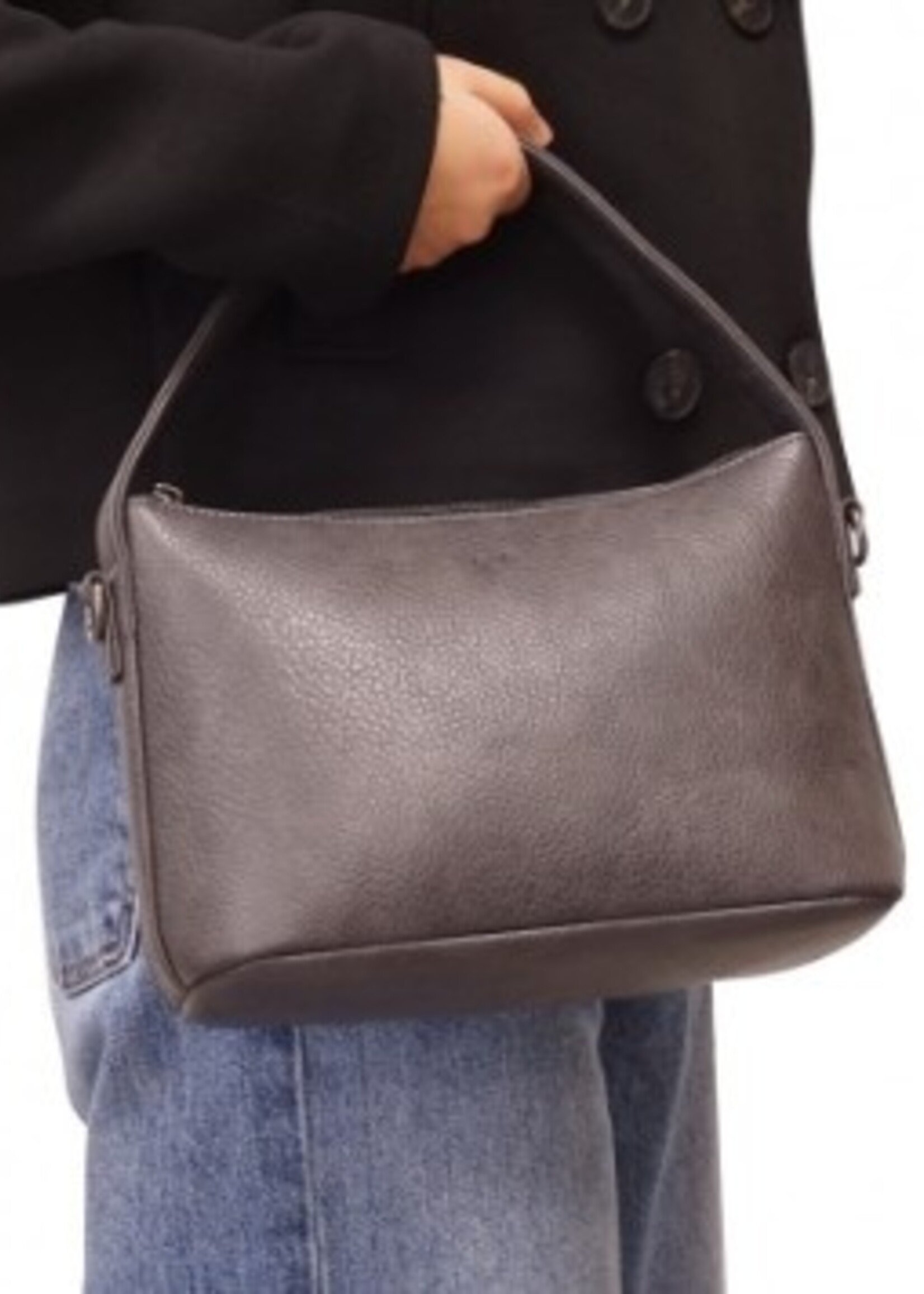 SQ Georgina Vegan Crossbody * Dark Grey