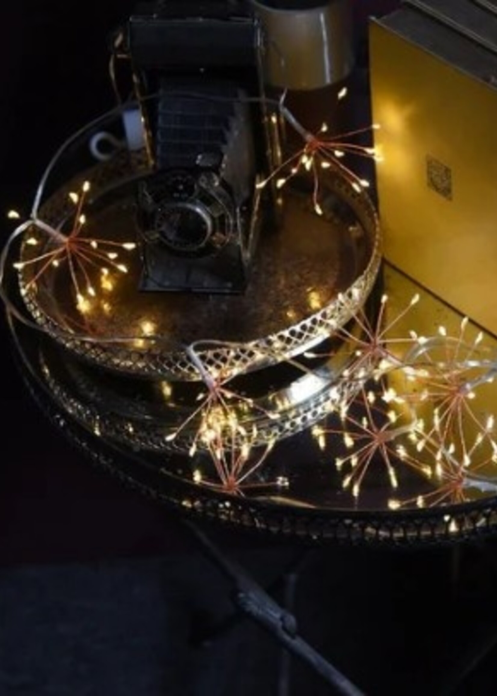 Lumina of London Starburst Chain Lights * Indoor/Outdoor * Plug In * Copper