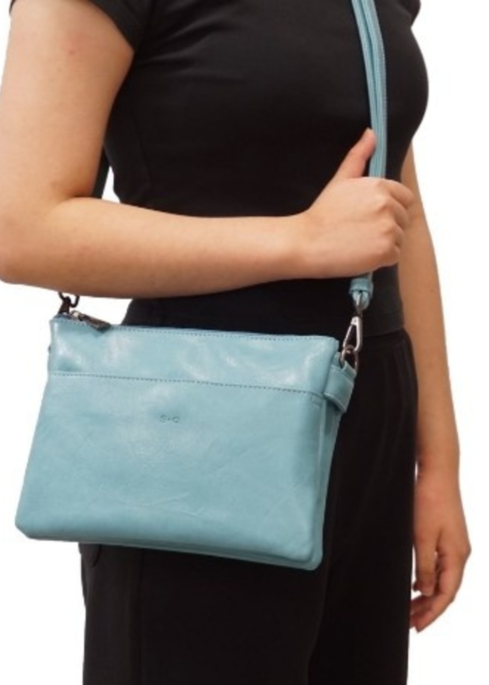 SQ Solar Crossbody * Marine Blue