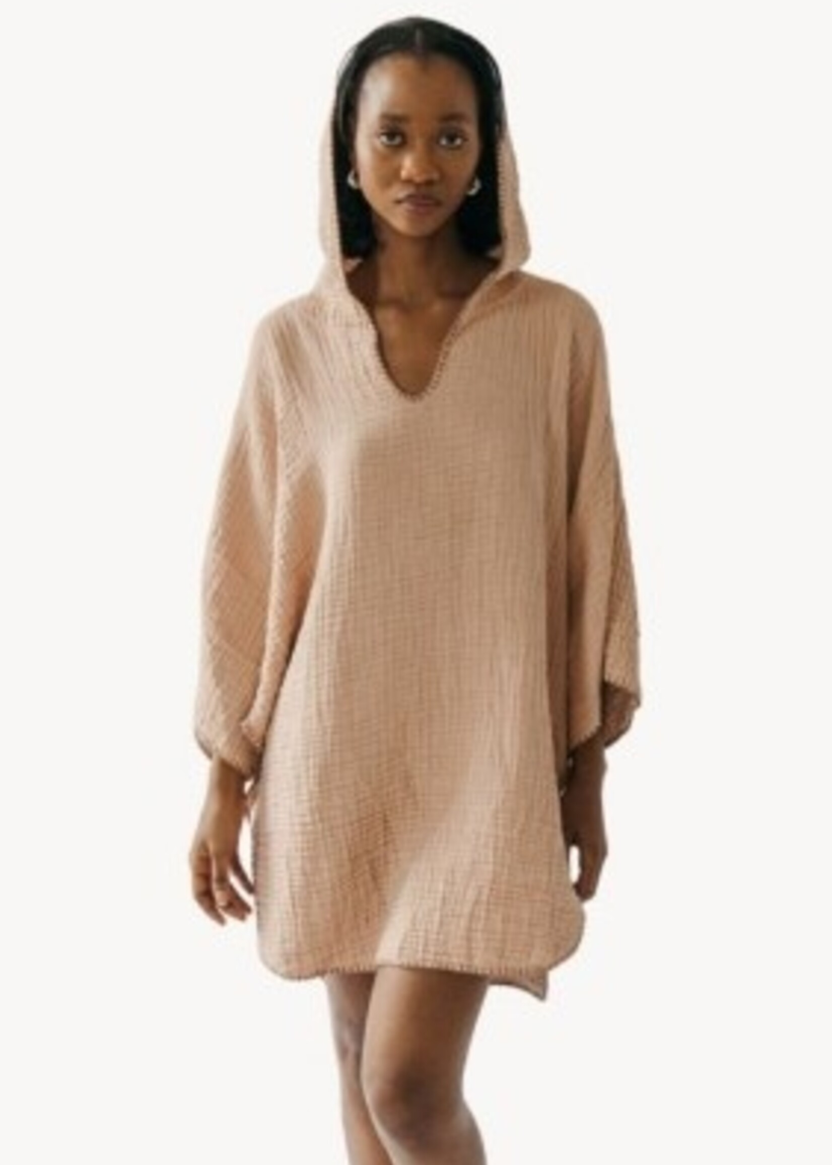 Pokoloko Crinkle Adult Poncho * One Size * Tuscan