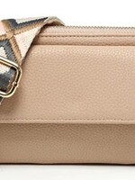 La Volta New York Small Crossbody w/ Phone Wallet * Blush