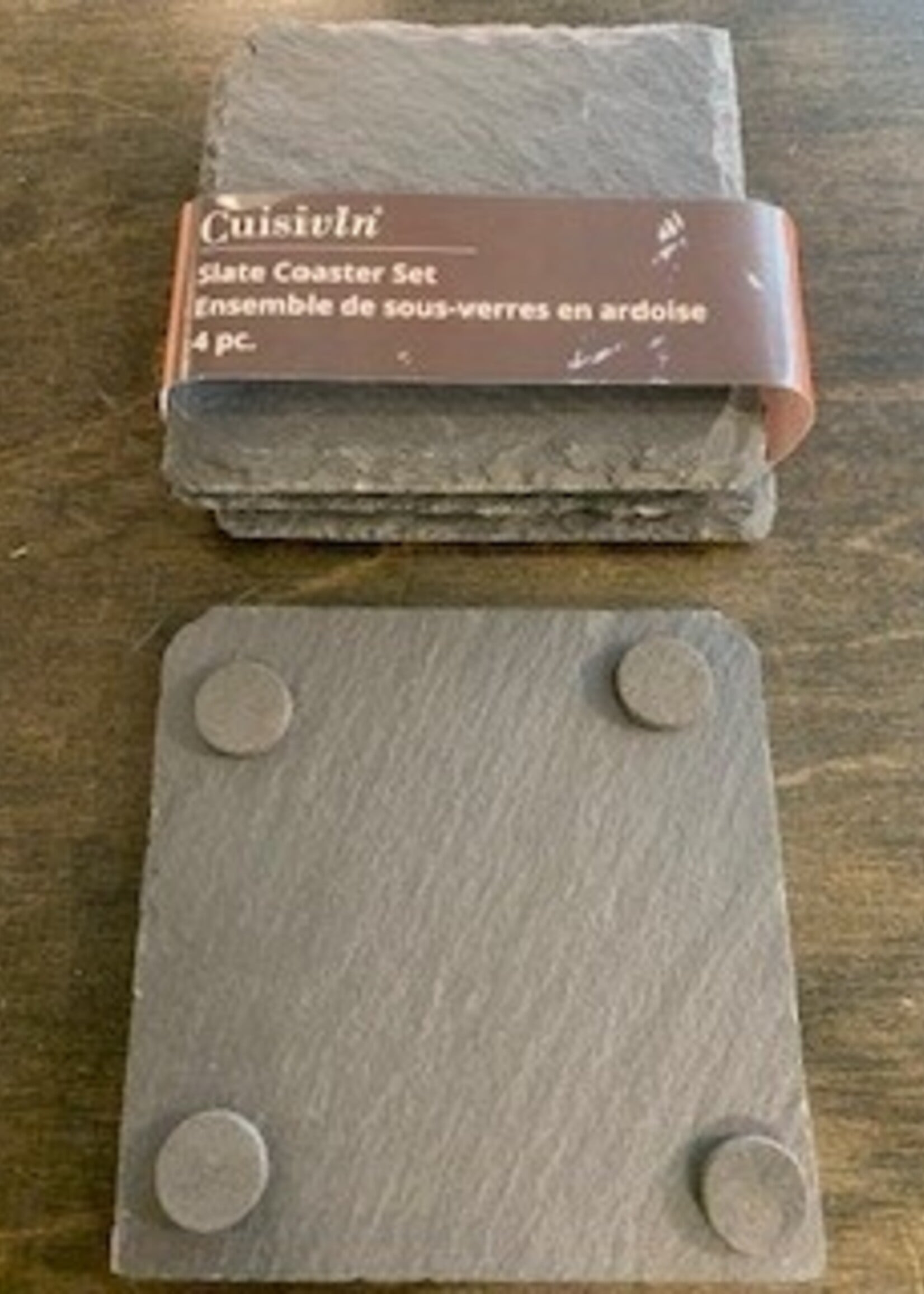 Cuisivin Bel-Air Slate Coasters * Set of Four