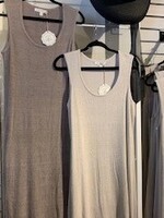 Jovial Cloud Lite Maxi Dress * Fog Gray * Large