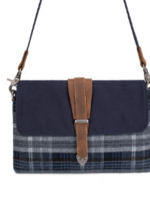 Da Van Davan Designs SB 636 Canvas & Fabric Shoulder Bag * Blue