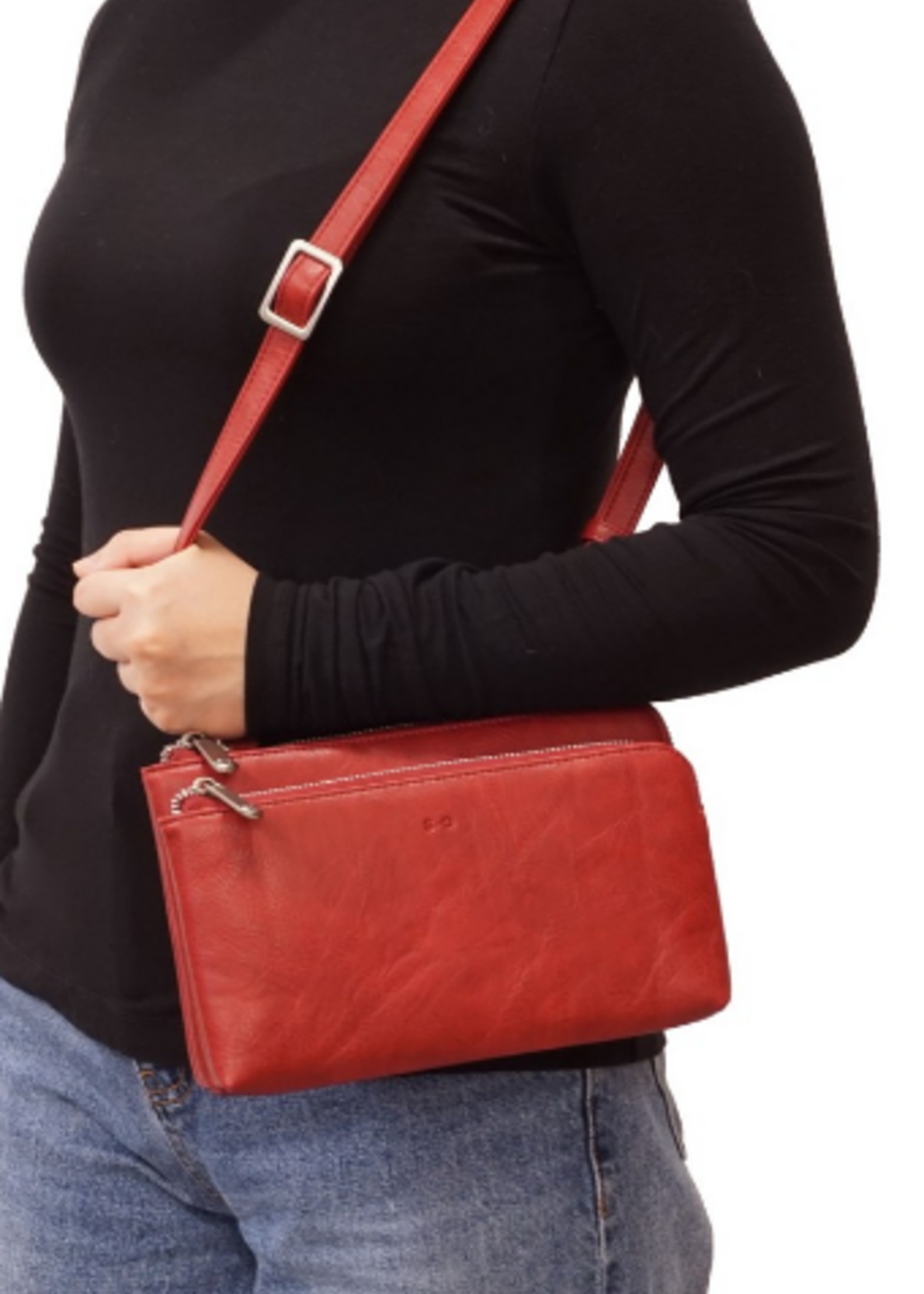 SQ Liora Crossbody Wallet * RFID Liner * Olive