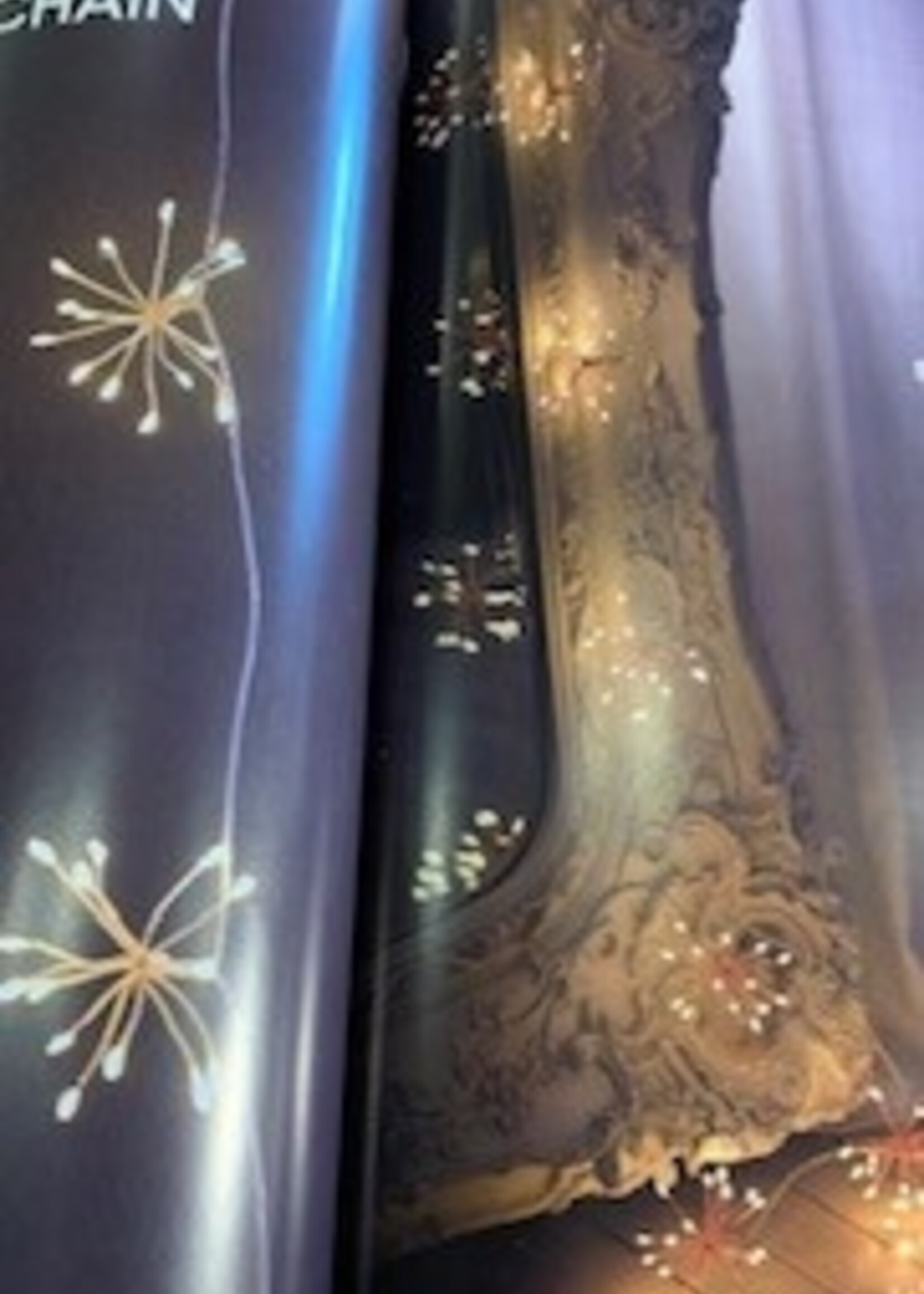Lumina of London Starburst Chain Lights * Battery Operated * Copper