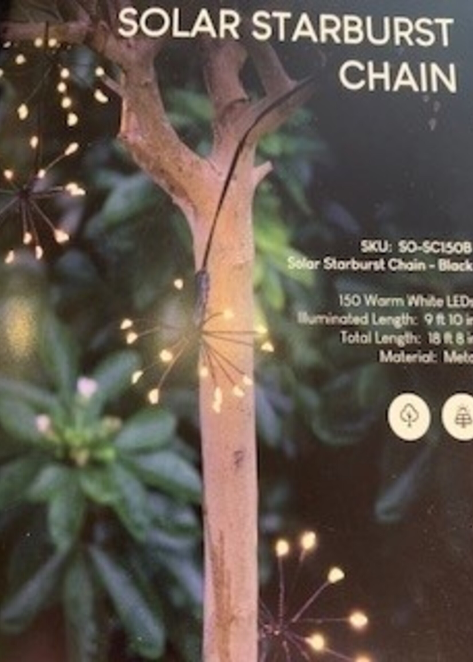 Lumina of London Solar Starburst Chain LED Lights