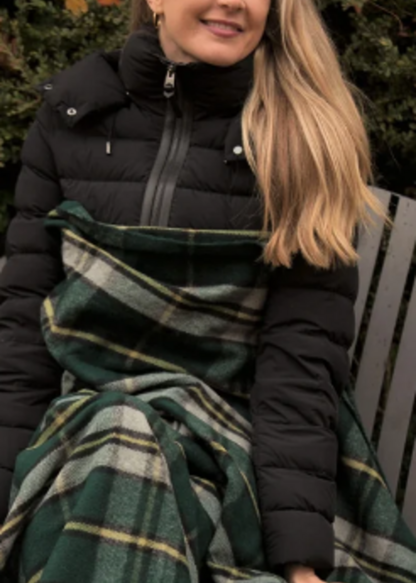 Patrick King Scottish Deluxe Wool Blanket * Cape Breton * 69"x62"