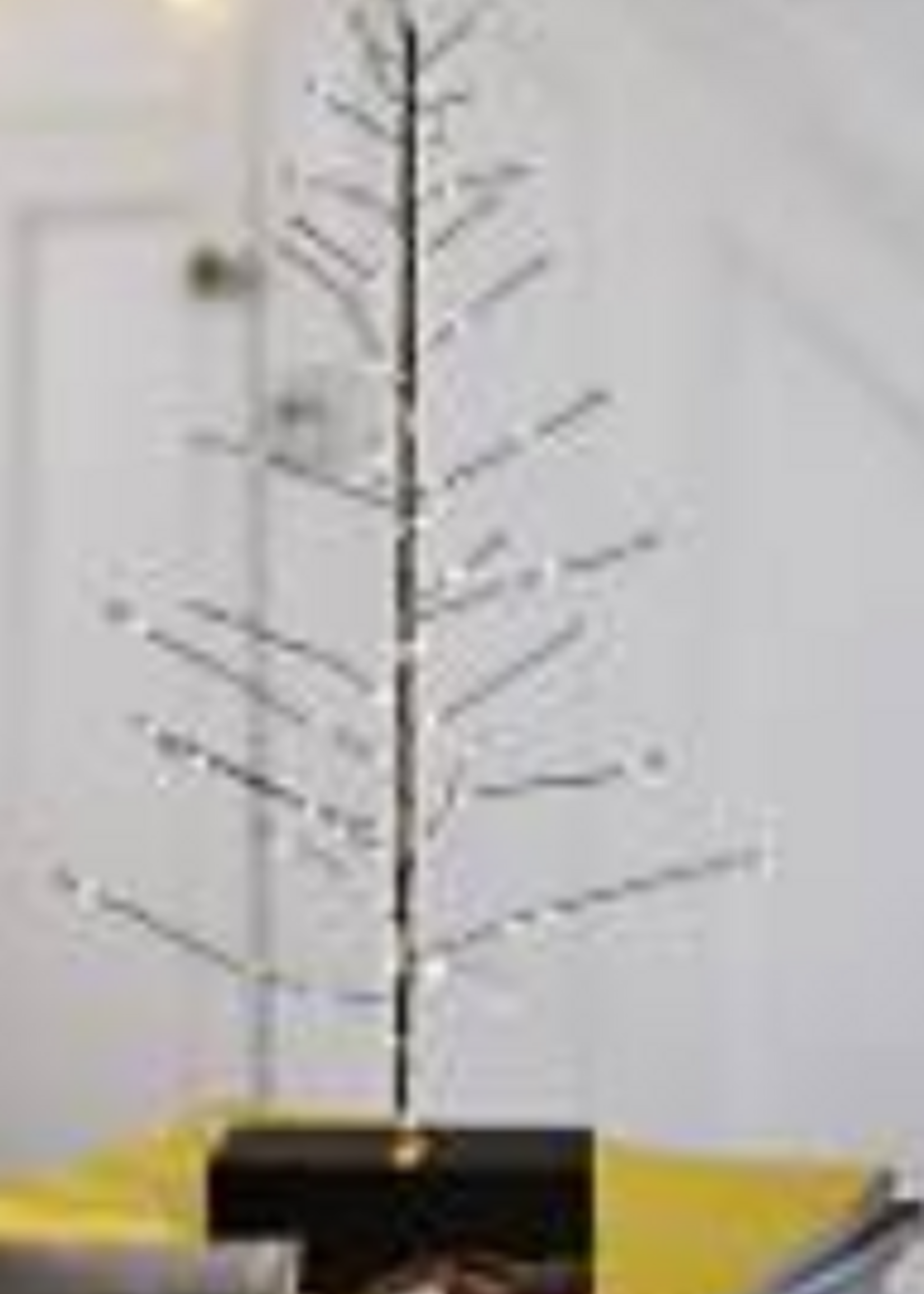 Lumina of London LED Holiday Tree * 80 Warm White LED's *15" H * Black