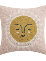 Periwinkle - Pillows Hooked Pillow - Sun Sq