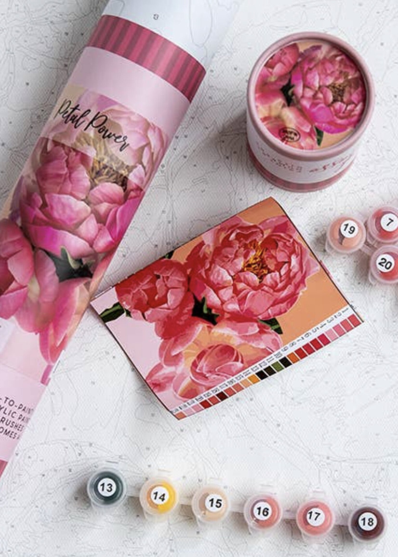 Petal Power Paint by Number