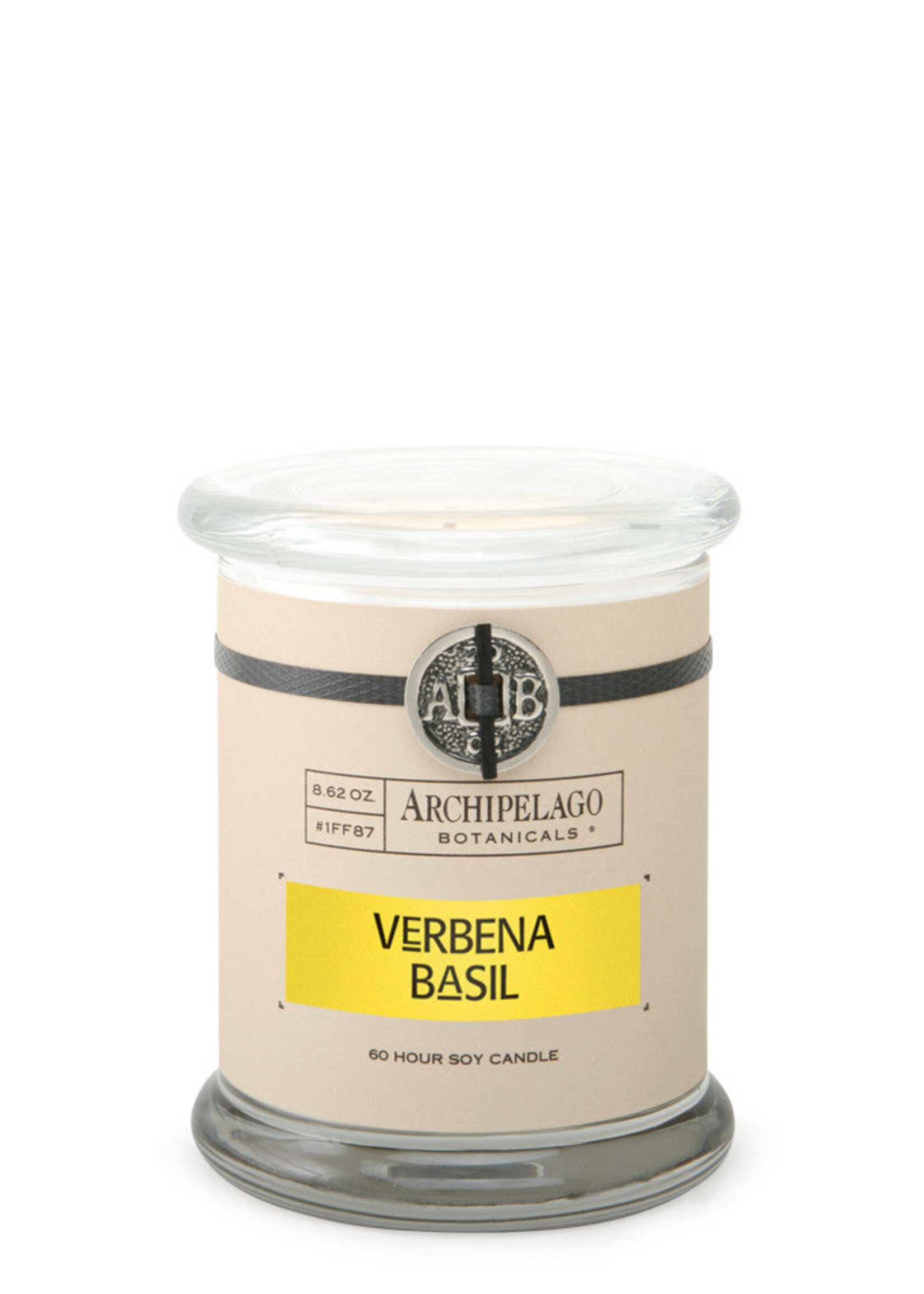 Archipelago Botanicals Archipelago Botanicals Verbena Basil Glass Jar Candle
