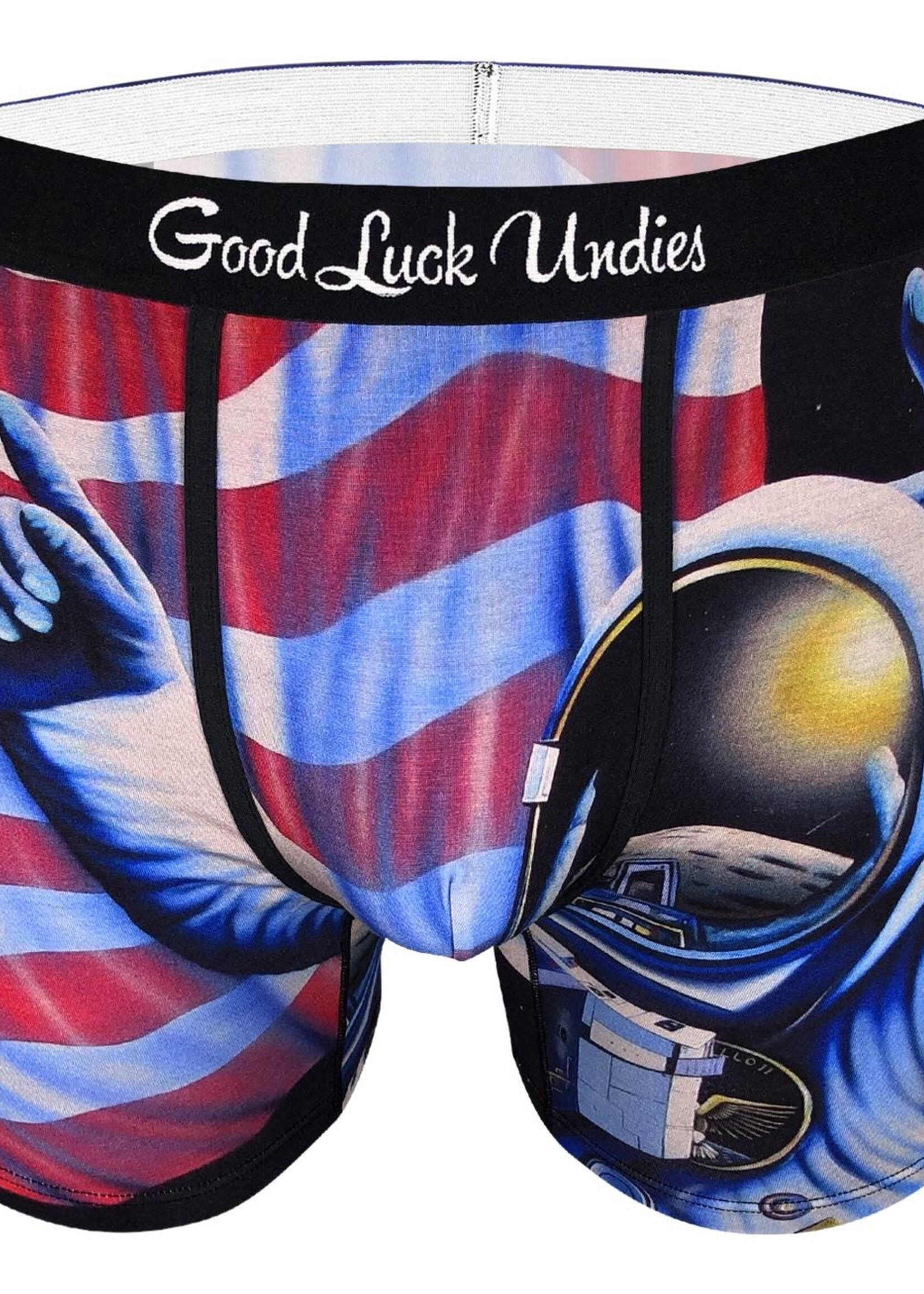 Good Luck Undies Astronaut Boxers