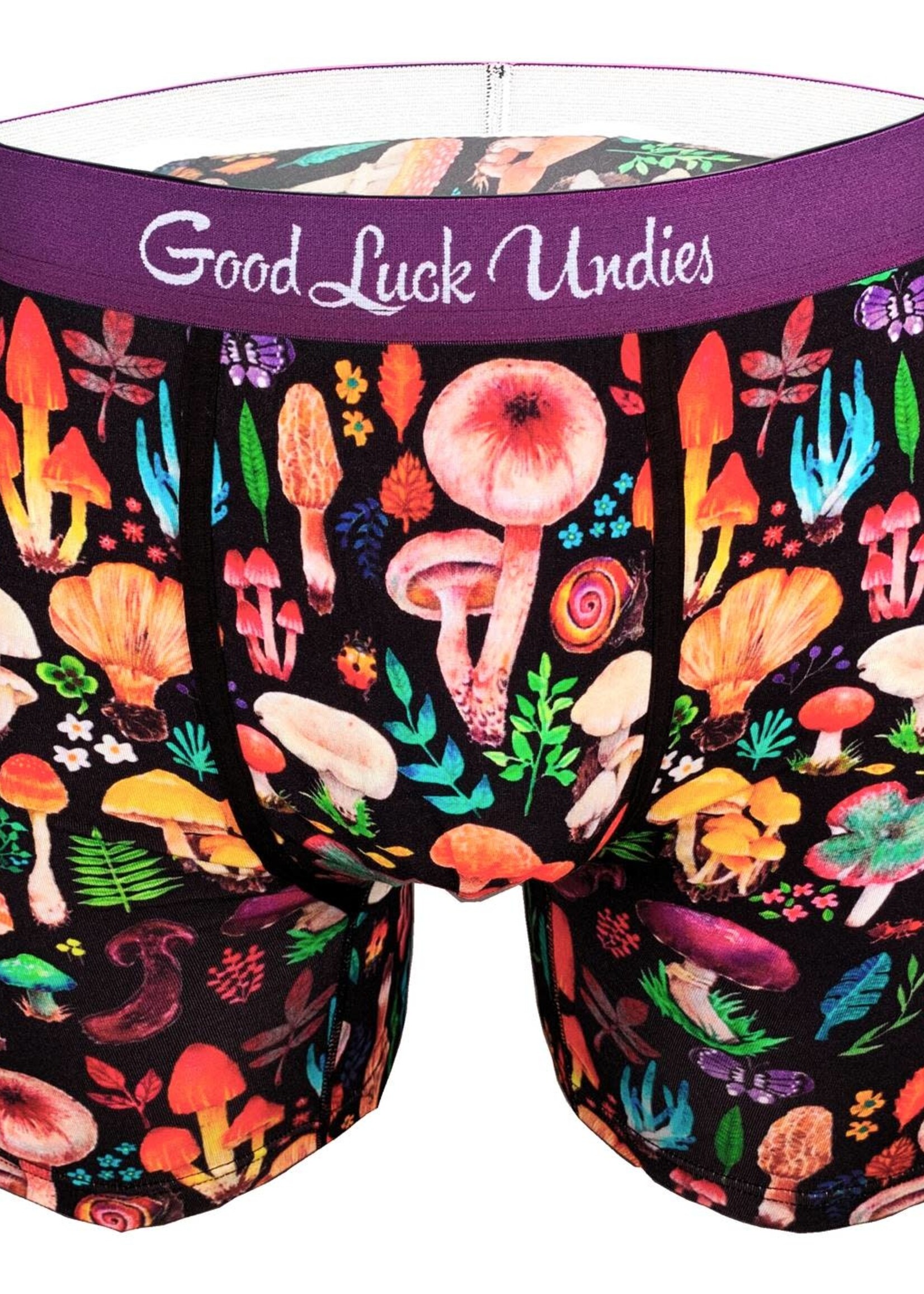 Good Luck Socks Mushroom Boxers