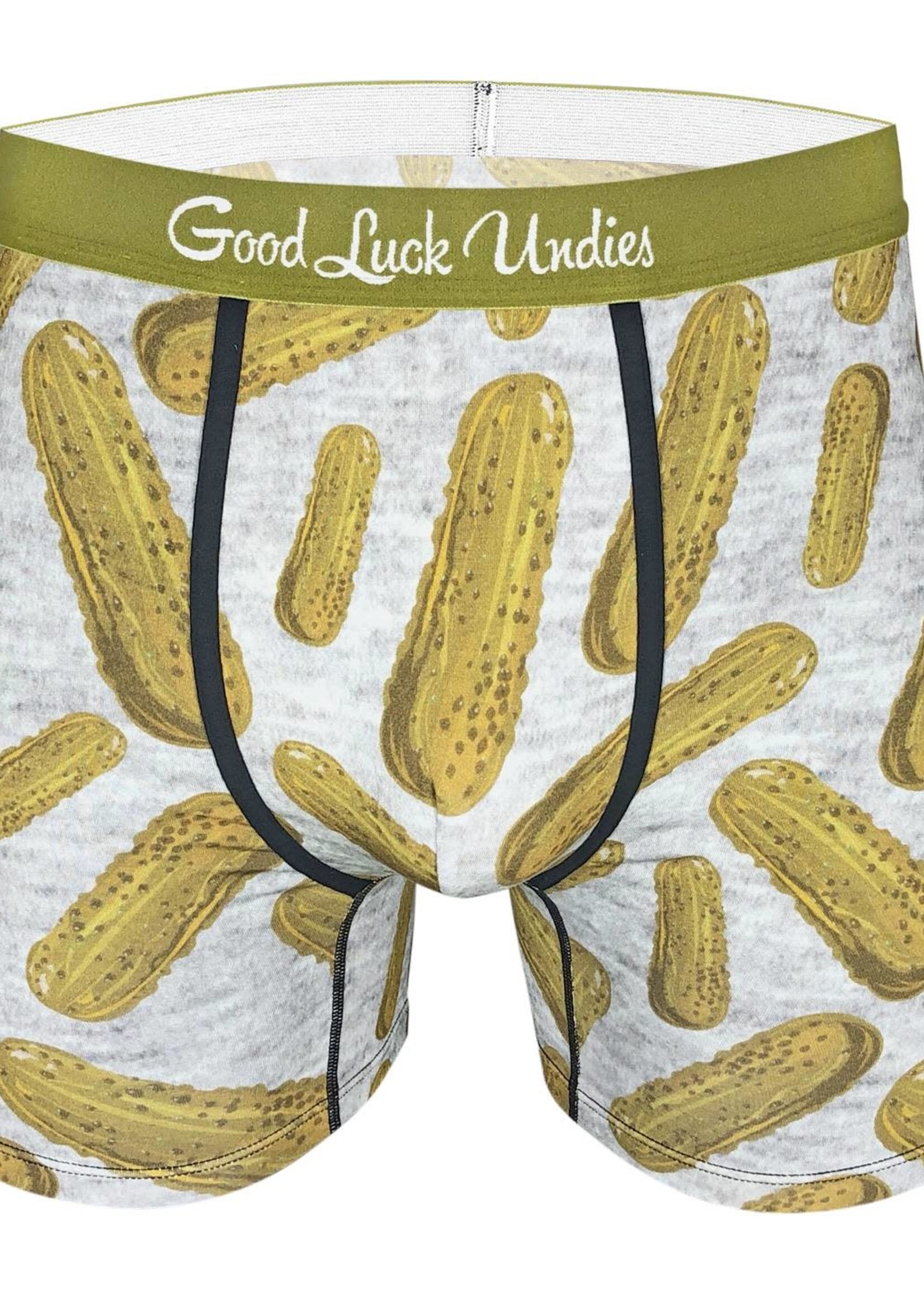 Good Luck Undies Dill Pickle Boxers