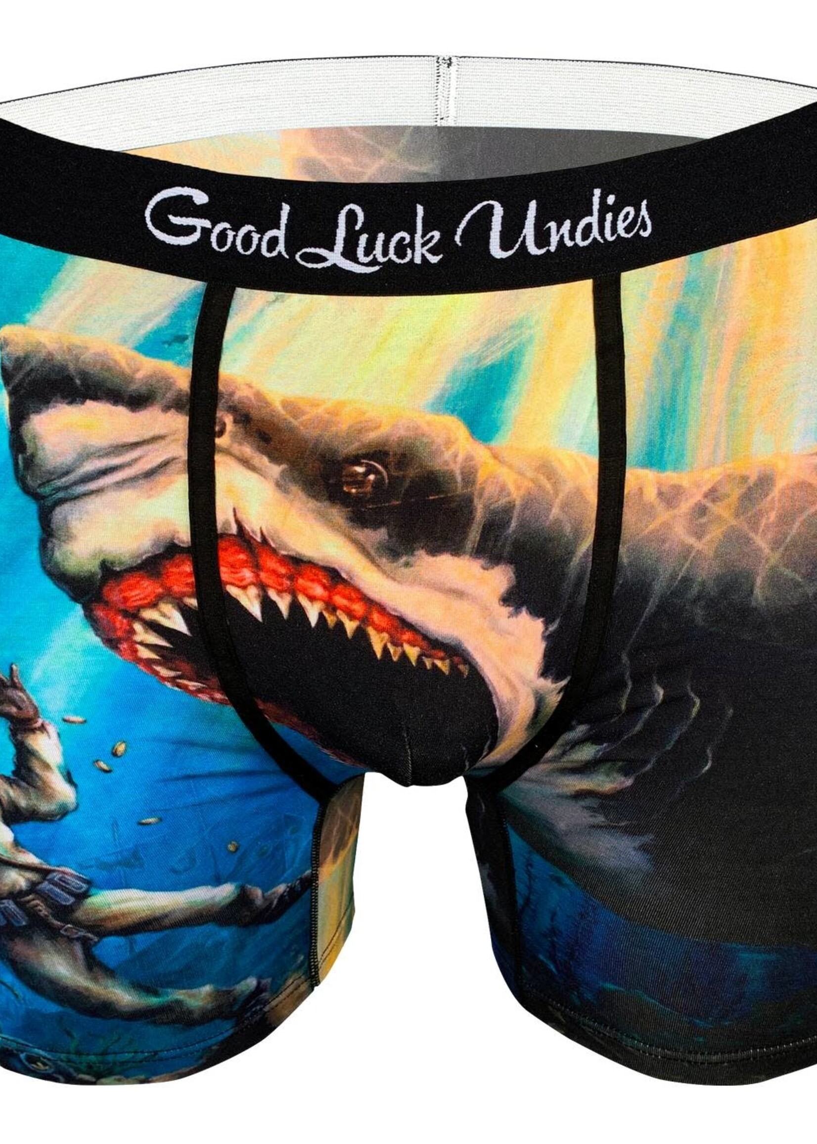 Good Luck Undies Shark Boxers