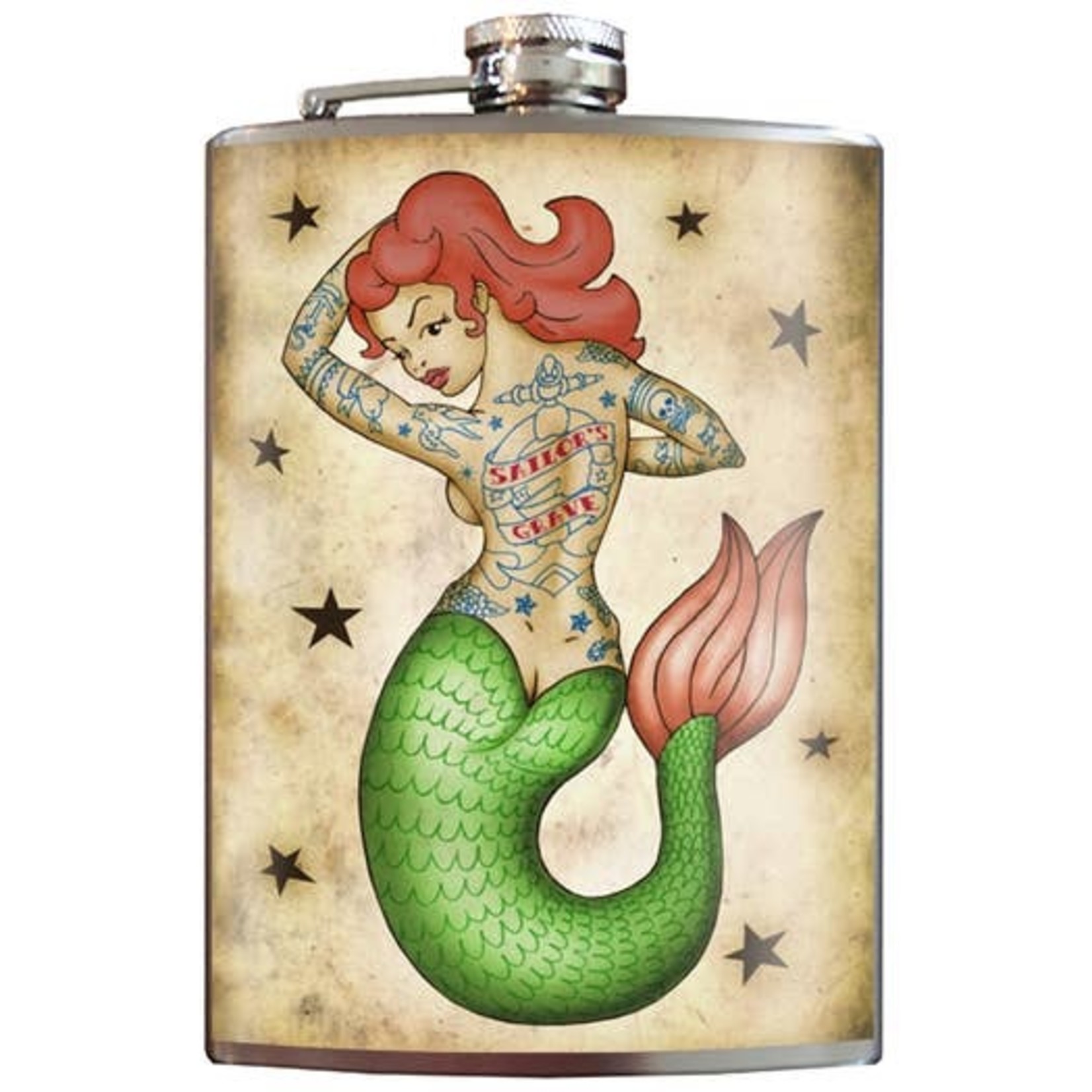 Trixie & Milo Mermaid Flask