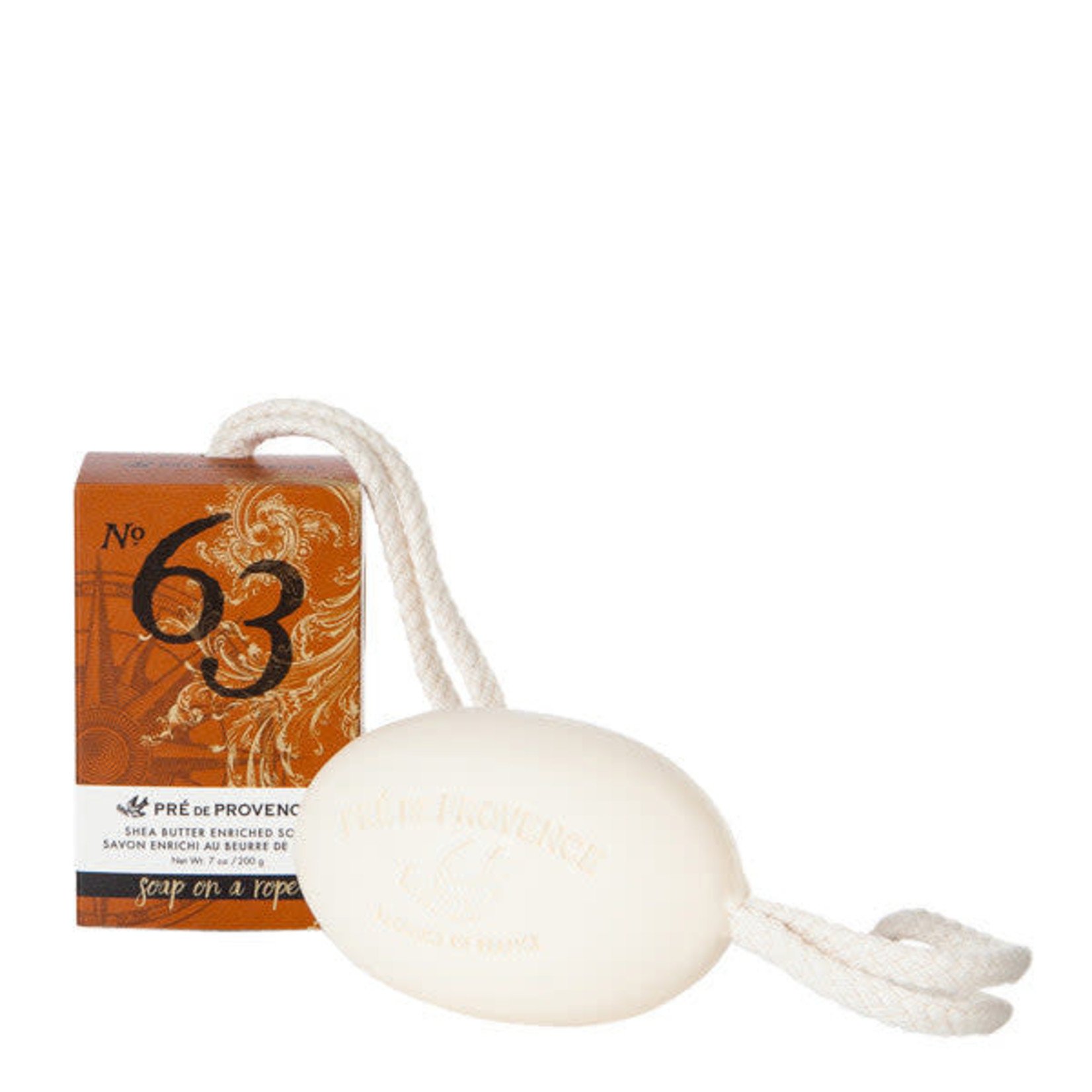 European Soaps Men's #63 Soap on a Rope