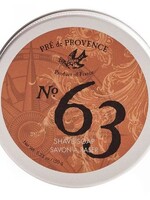 European Soaps Men's #63 Shave Soap Tin