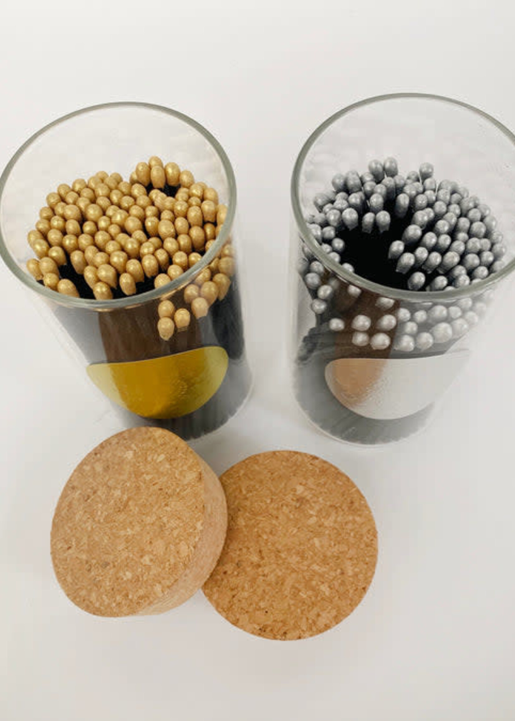 Short black/gold matches