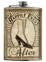 Trixie & Milo Bride Flask