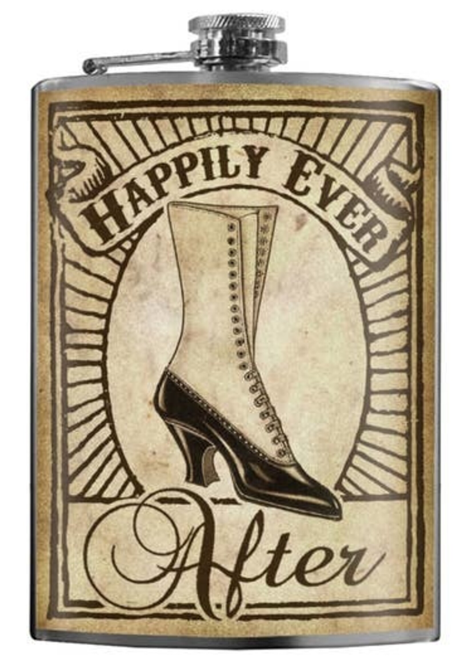Trixie & Milo Bride Flask