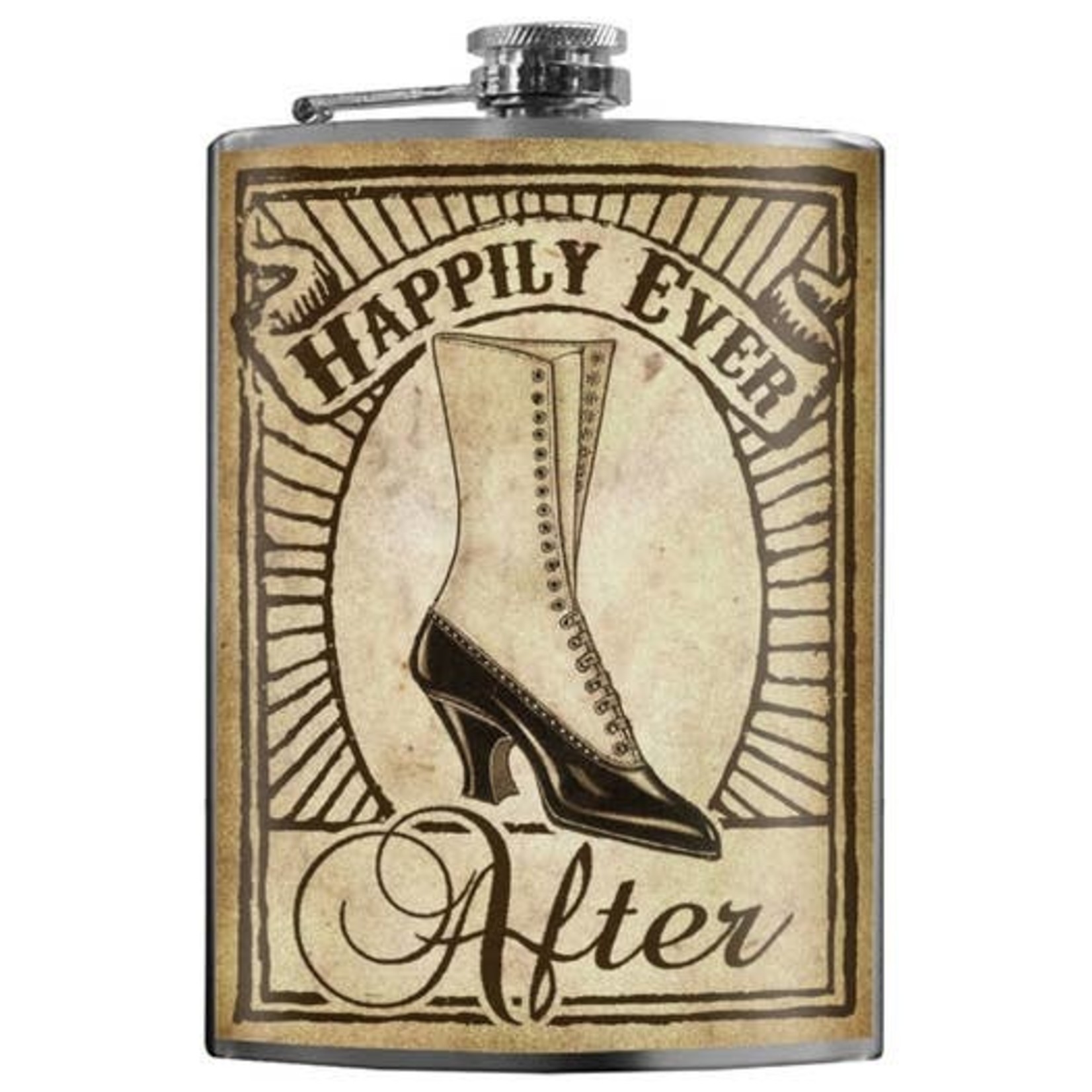 Trixie & Milo Bride Flask